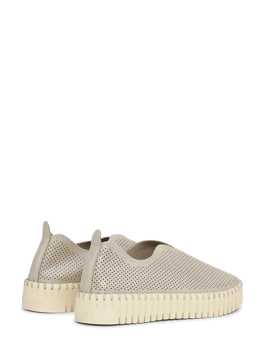 Ilse Jacobsen - TULIP3577 - slip-on sneakers - silver pearled ivory - 2
