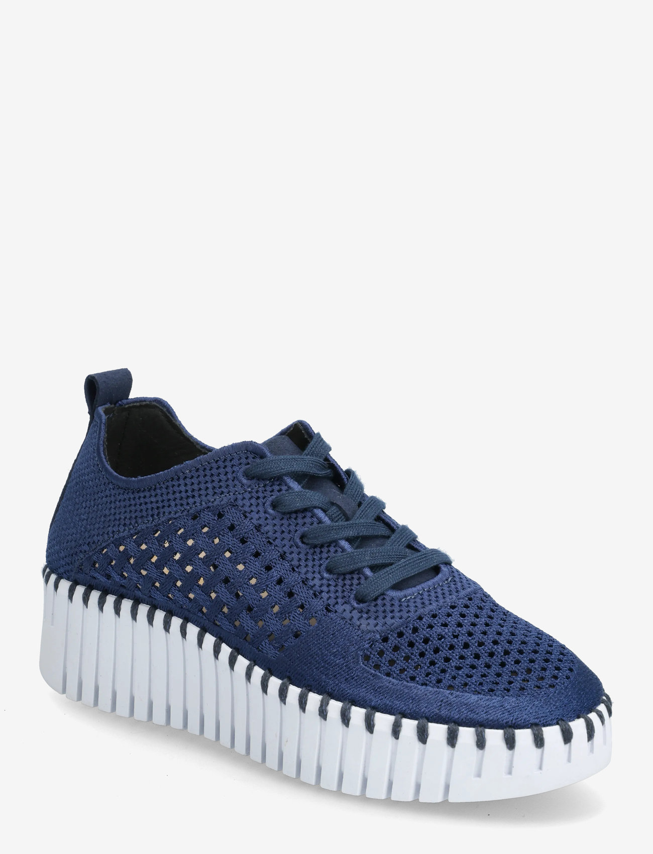 Ilse Jacobsen - Tulip Embroidery - niedrige sneakers - dark indigo white - 0