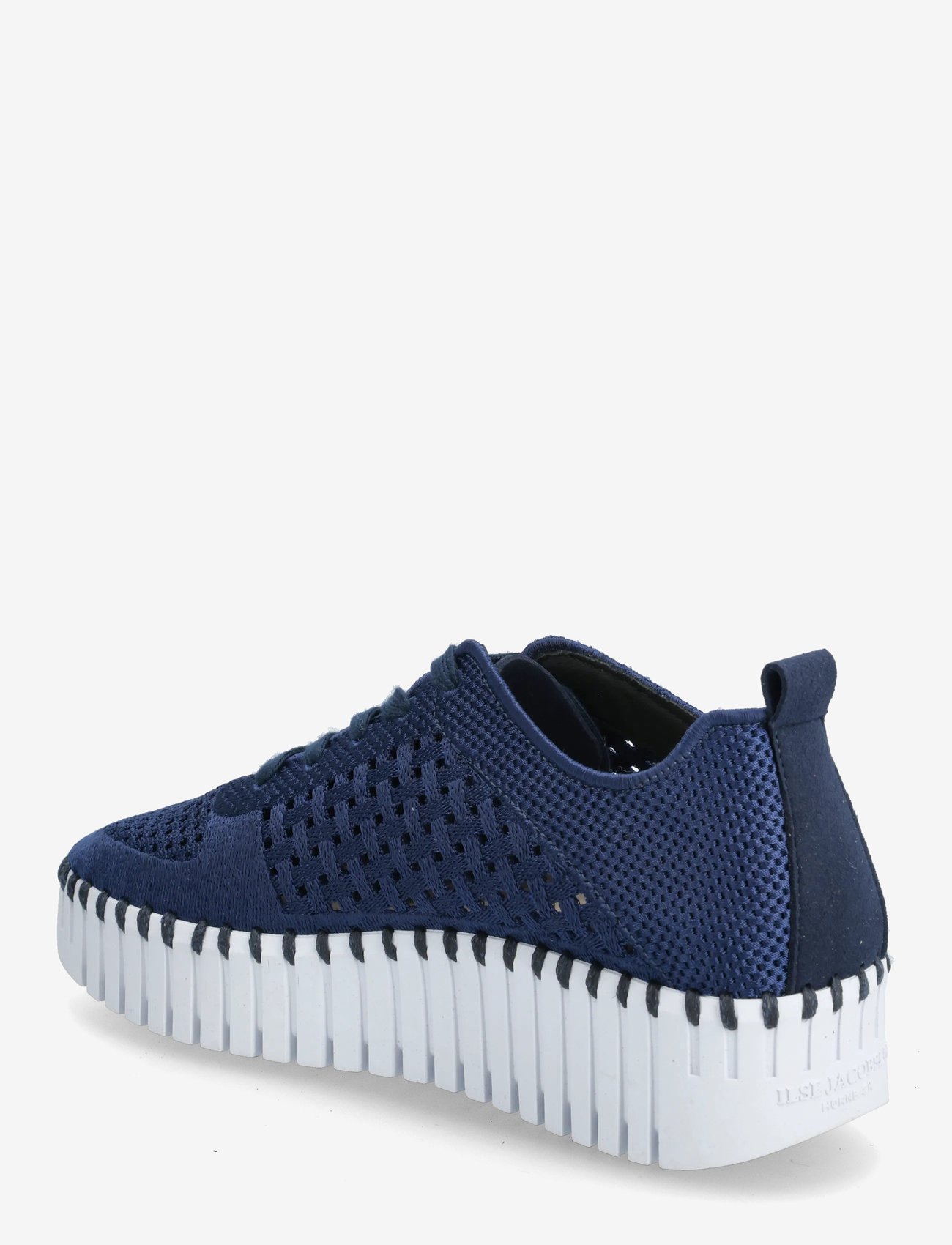 Ilse Jacobsen - Tulip Embroidery - niedrige sneakers - dark indigo white - 2