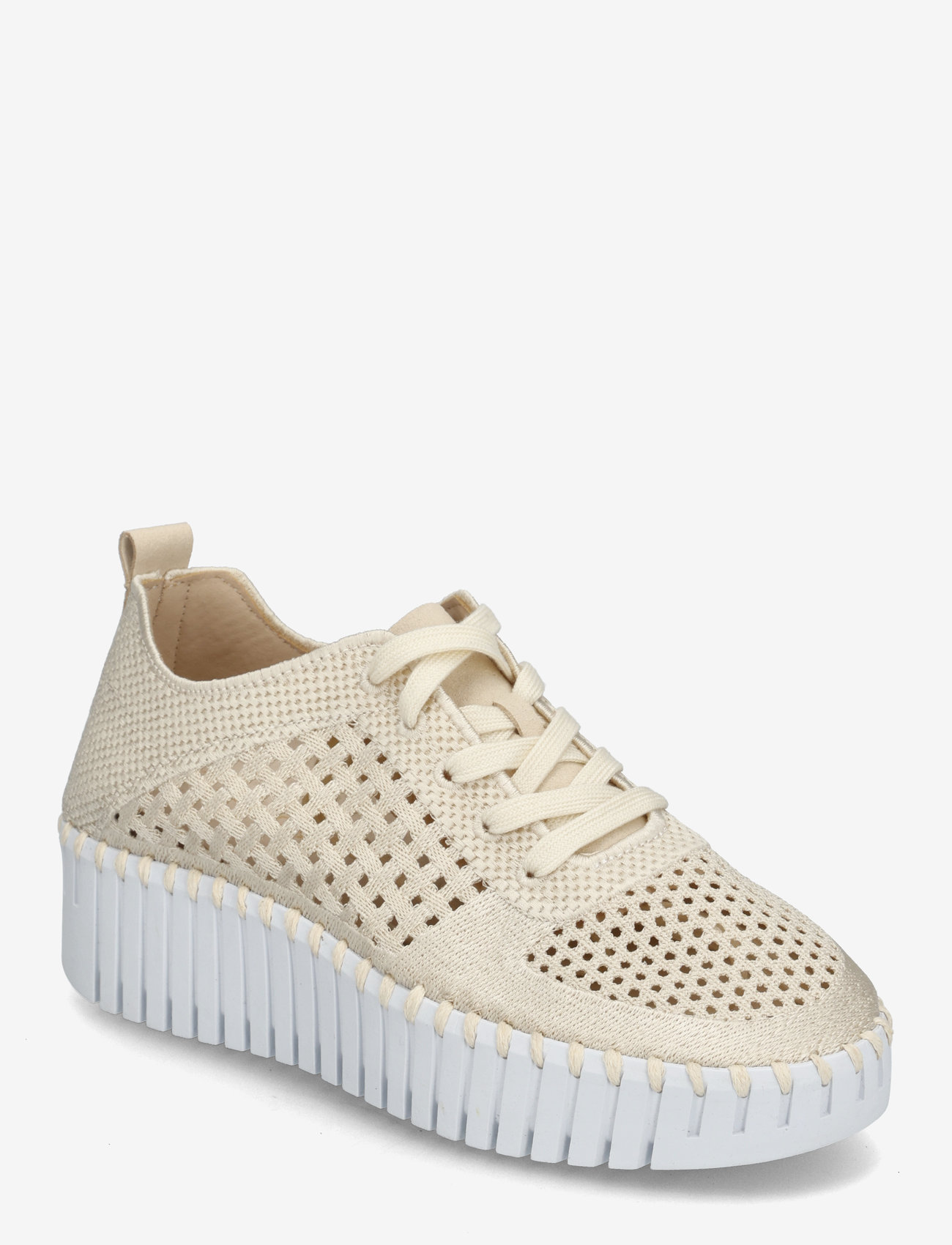 Ilse Jacobsen - Tulip Embroidery - lave sneakers - kit white - 0