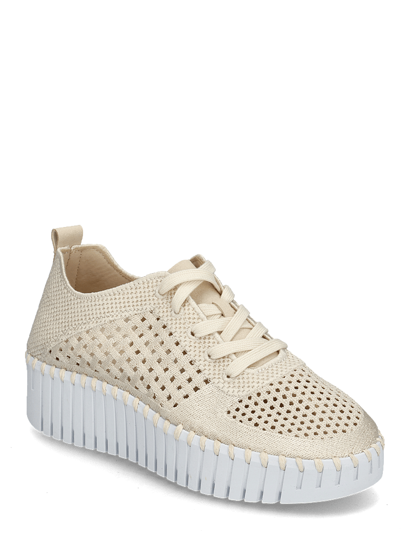 Ilse Jacobsen - Tulip Embroidery - lave sneakers - kit white - 0