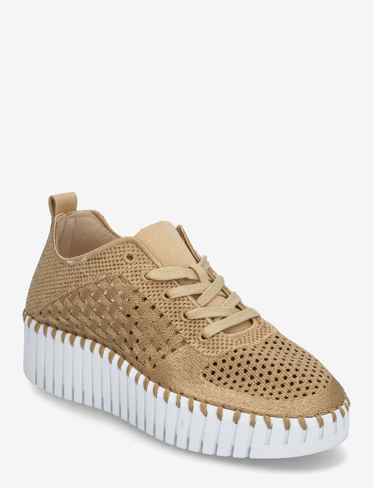 Ilse Jacobsen - Tulip Embroidery - low top sneakers - latte white - 0