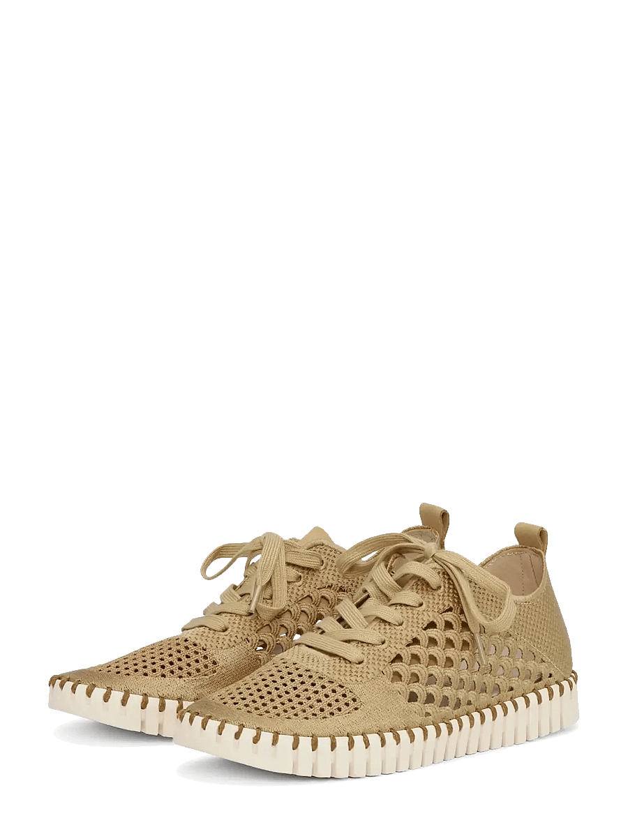 Ilse Jacobsen - TULIP4275 - låga sneakers - cashew pearled ivory - 1