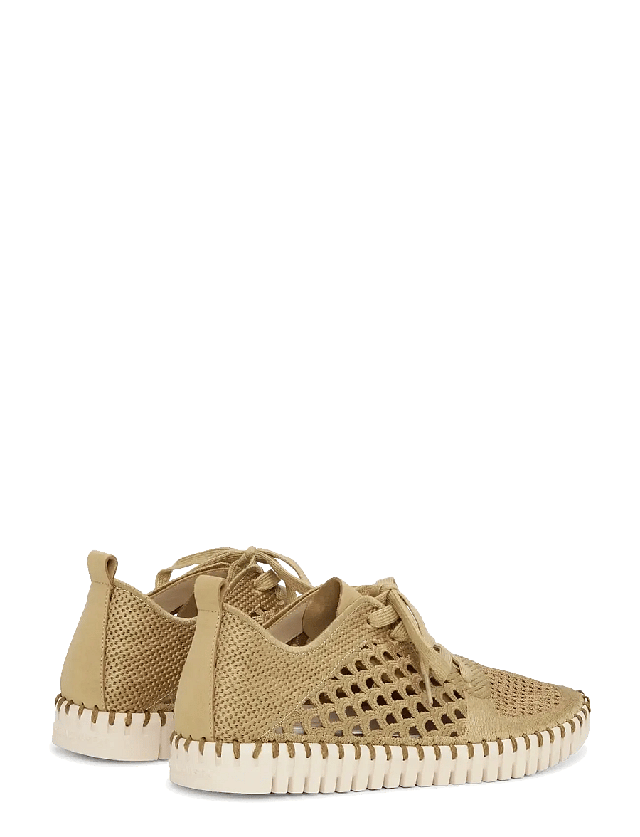 Ilse Jacobsen - TULIP4275 - låga sneakers - cashew pearled ivory - 2