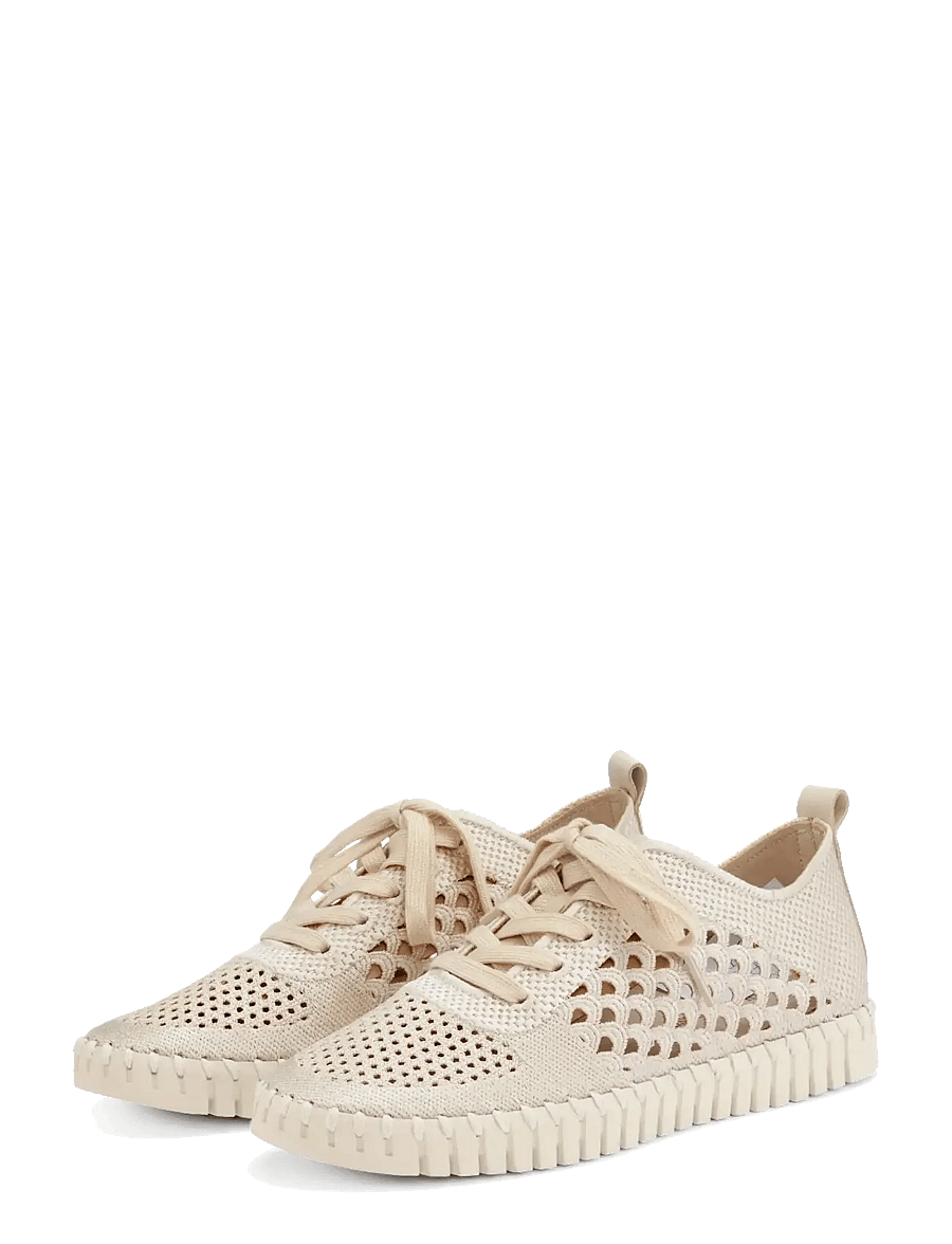 Ilse Jacobsen - TULIP4275 - låga sneakers - kit pearled ivory - 1