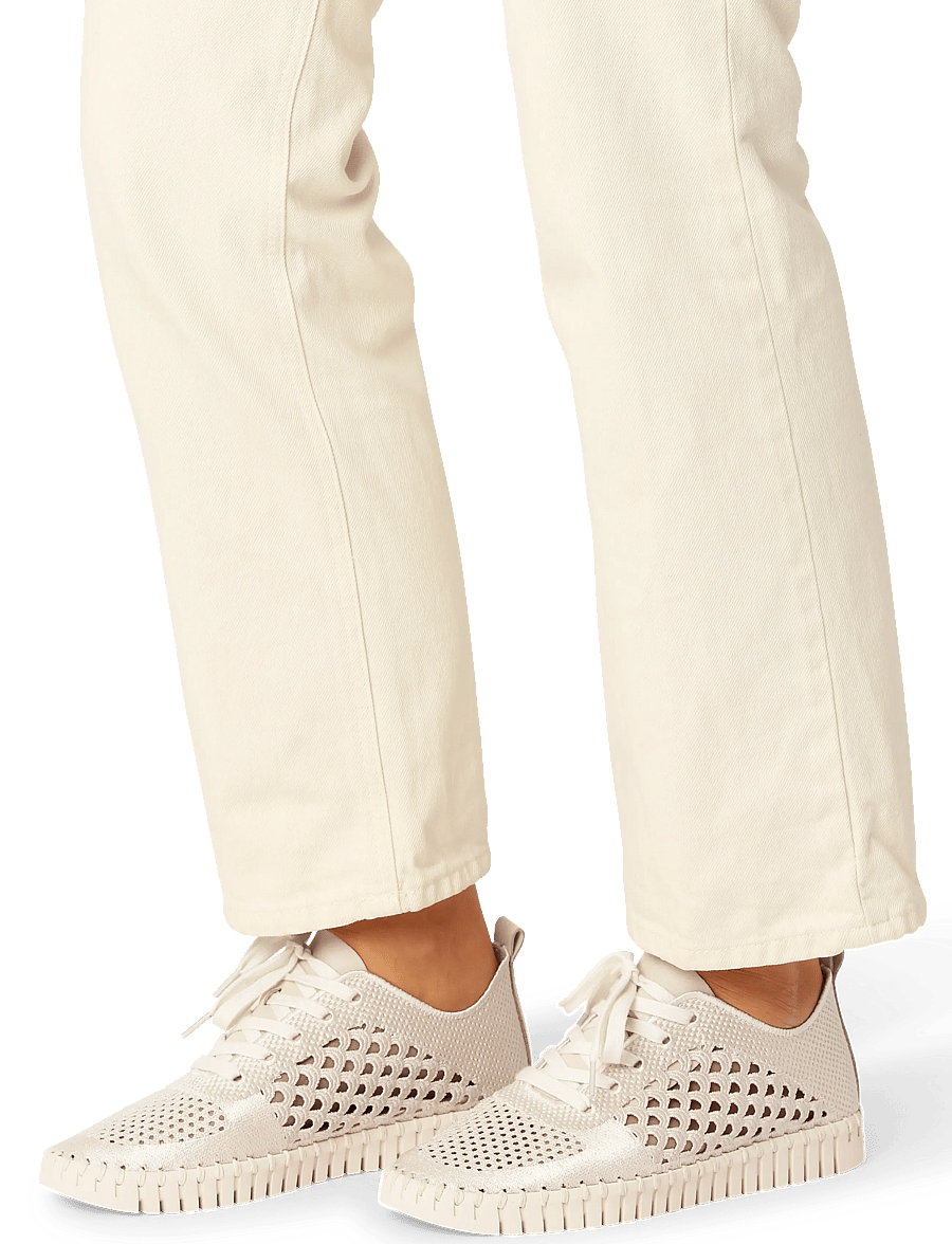 Ilse Jacobsen - TULIP4275 - låga sneakers - kit pearled ivory - 0