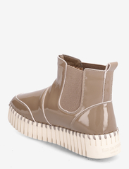 Ilse Jacobsen - Ankel Boot, Gloss - flat ankle boots - wheat light camel - 2