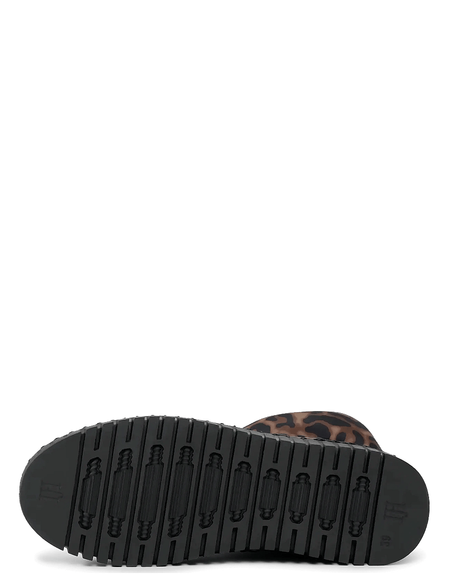 Ilse Jacobsen - TULIP6082 - flache stiefeletten - brown panthera print black - 4