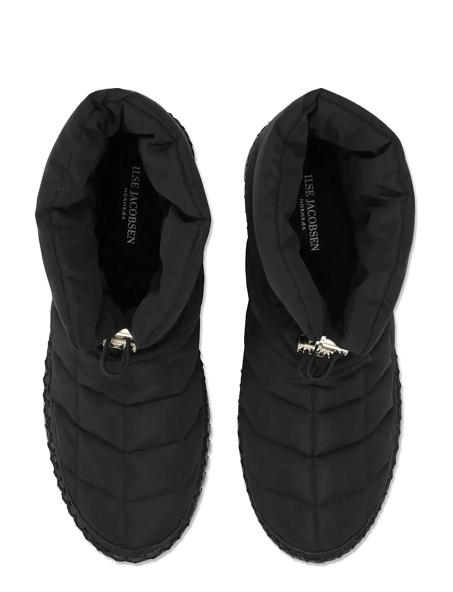 Ilse Jacobsen - TULIP6082 - flade ankelstøvler - black black - 3
