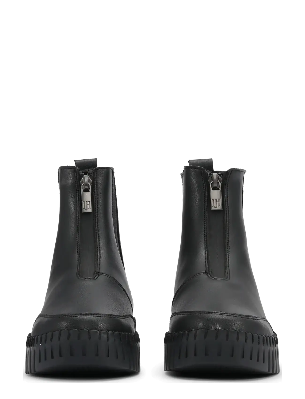 Ilse Jacobsen - TULIP6372 - flache stiefeletten - black black - 5