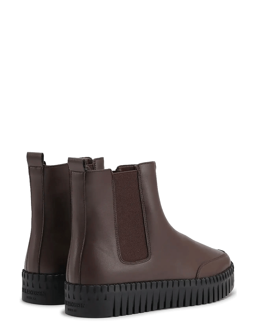 Ilse Jacobsen - TULIP6372 - flache stiefeletten - brown black - 2