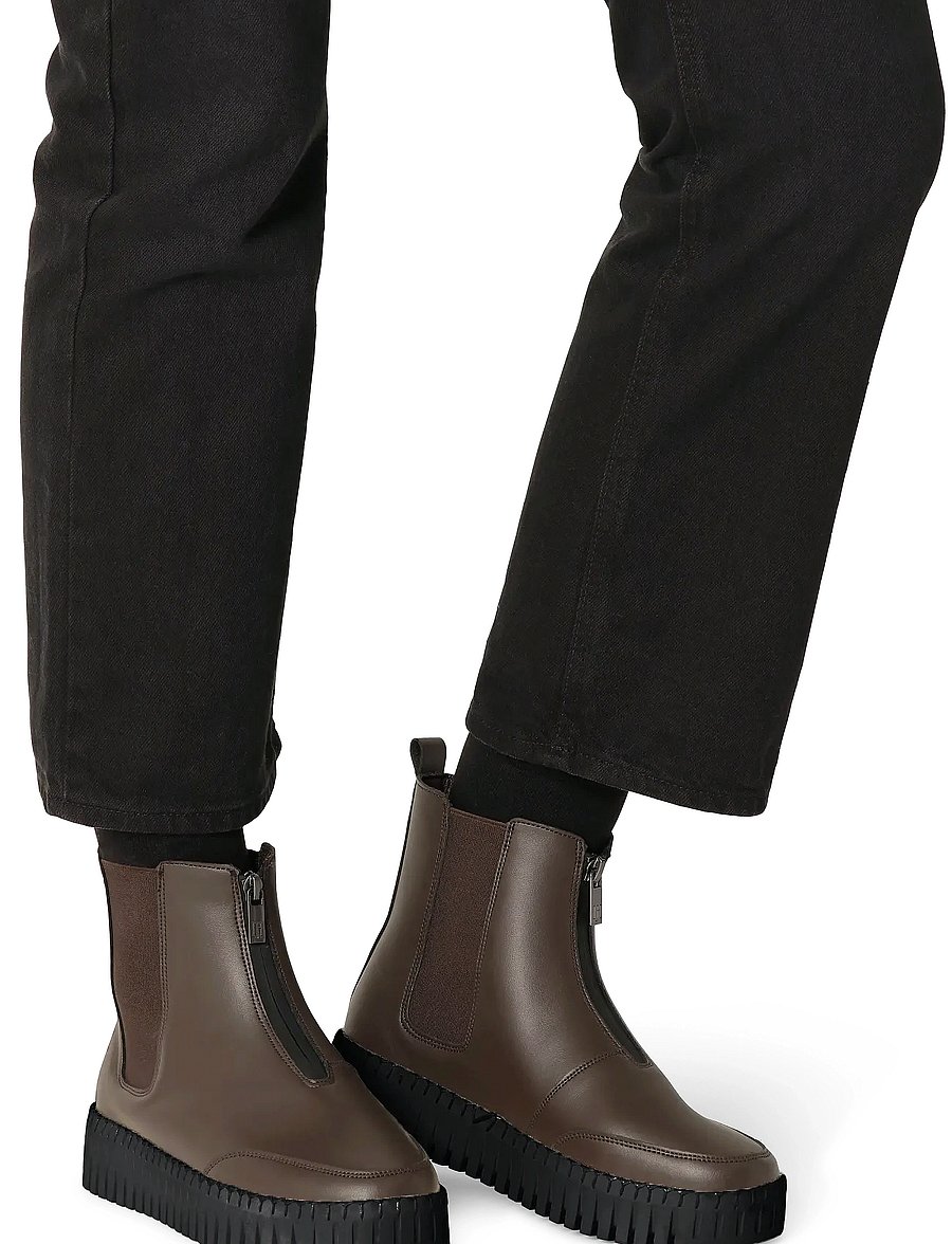 Ilse Jacobsen - TULIP6372 - flache stiefeletten - brown black - 0
