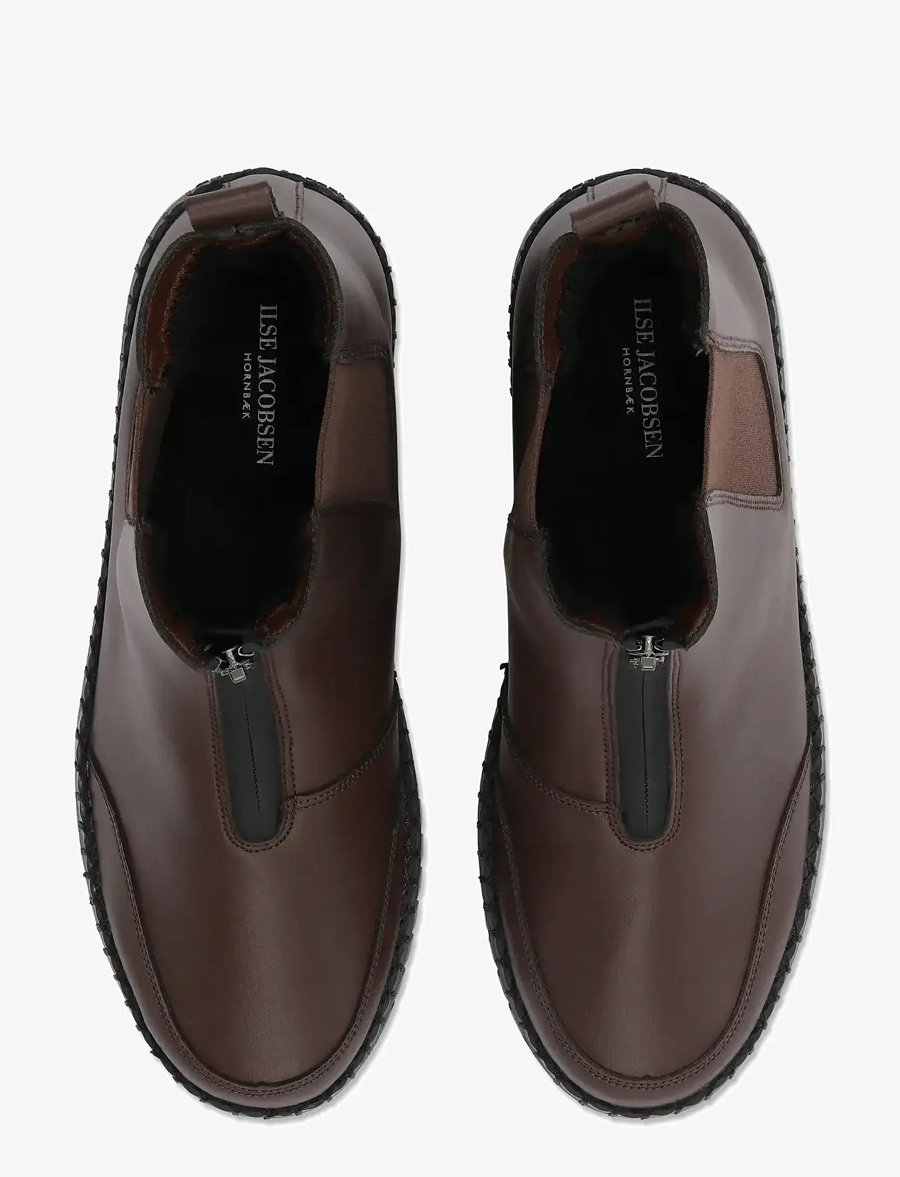 Ilse Jacobsen - TULIP6372 - platta ankelboots - brown black - 4