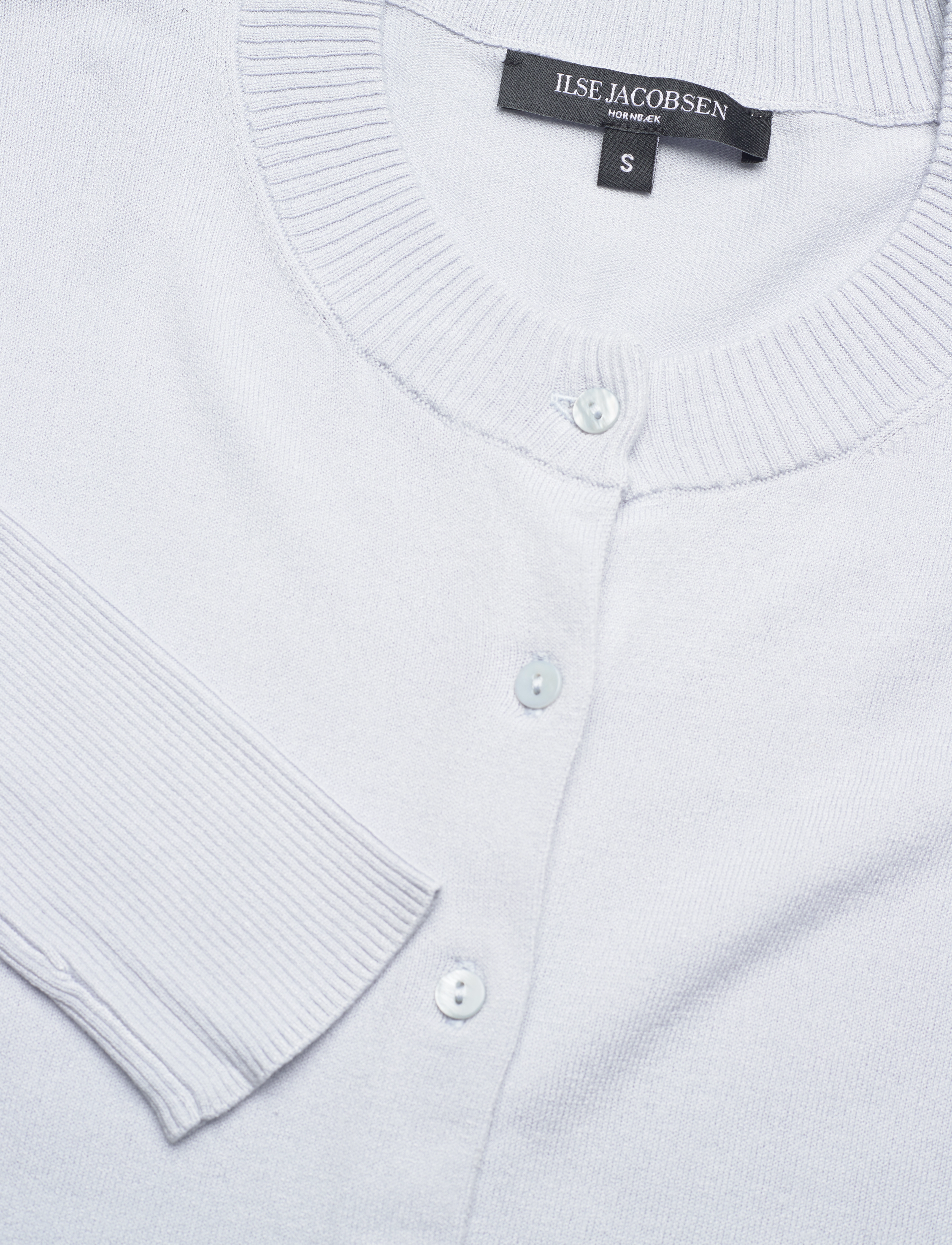 Ilse Jacobsen - Knit Cardigan - 637 white blue - 2