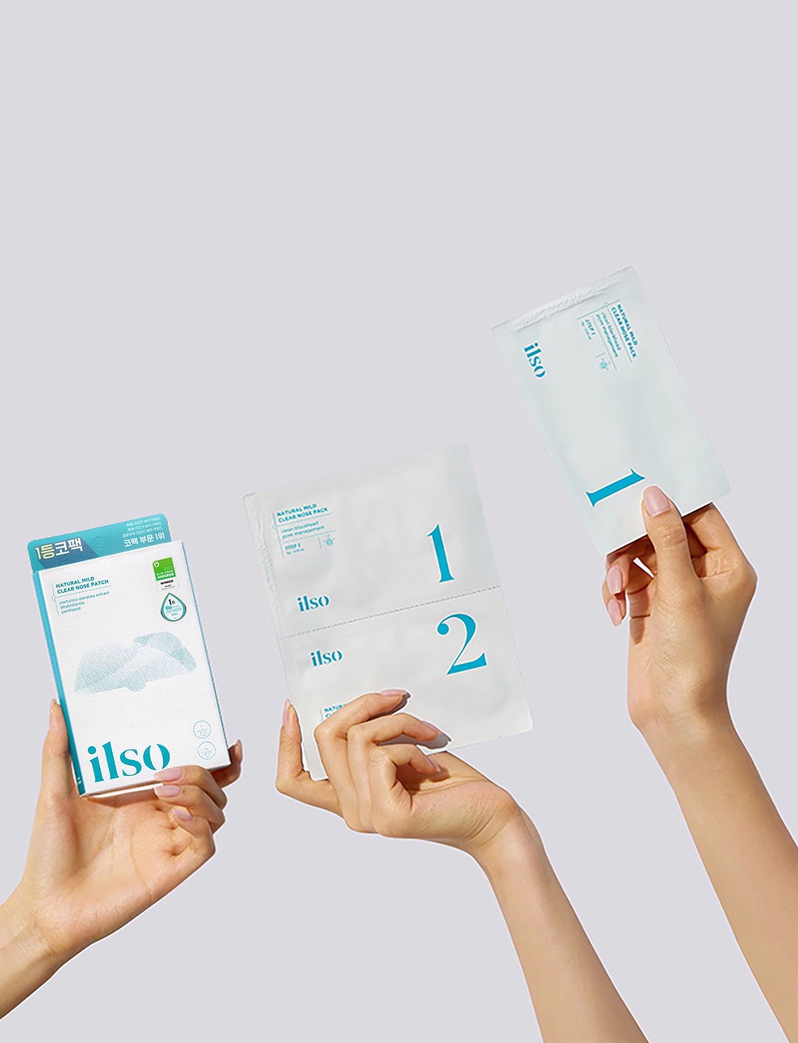Ilso - ilso - Natural Mild Clear Nose Pack - laveste priser - clear - 3