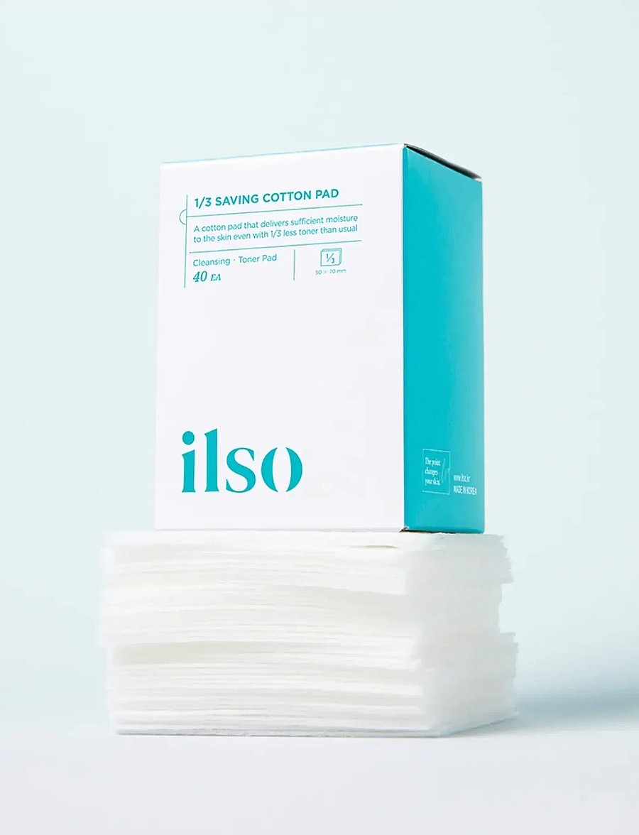 Ilso - ilso - 1/3 Saving Cotton Pad - aksessuaarid - clear - 0