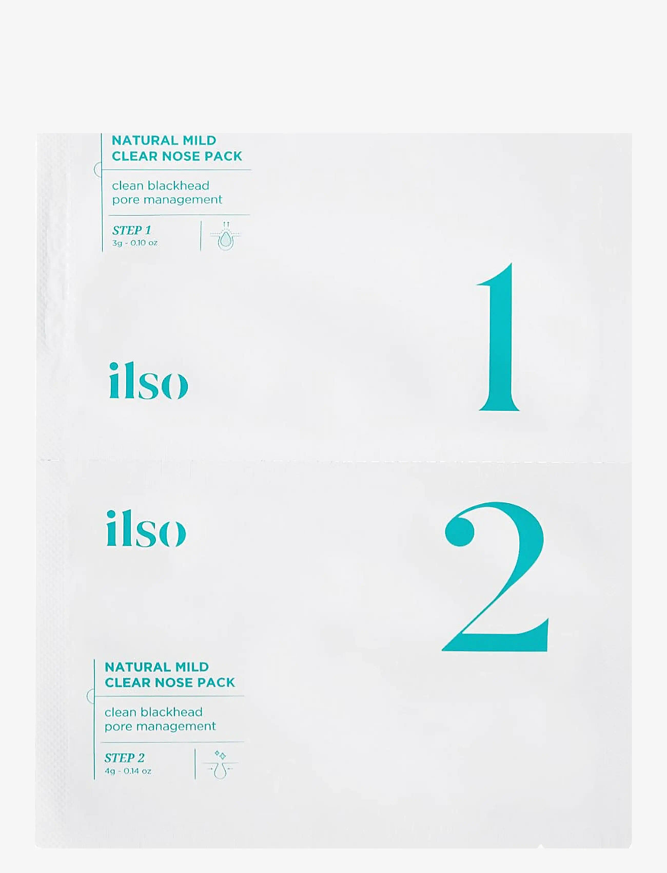 Ilso - NATURAL MILD CLEAR NOSE PACK - sheet masks - clear - 1