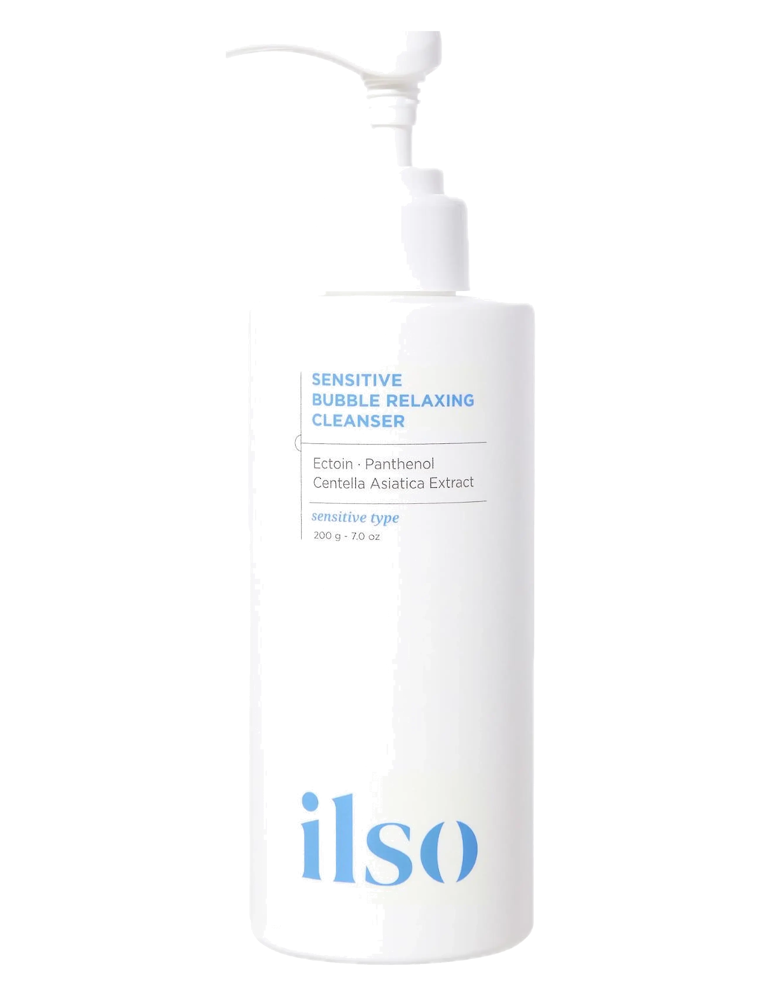 Ilso SENSITIVE BUBBLE RELAXING CLEANSER - Foaming cleanser - CLEAR / undefined