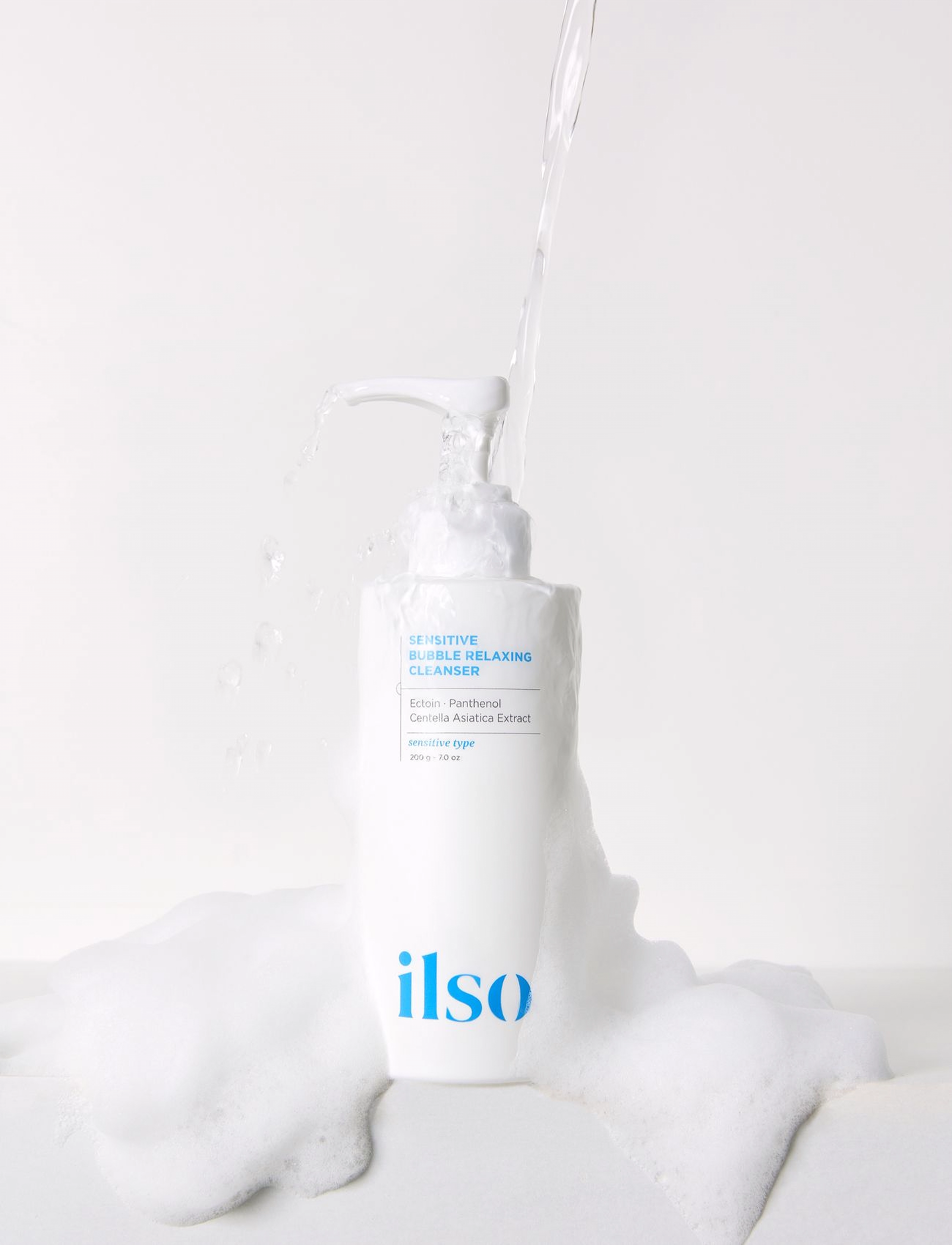 Ilso - SENSITIVE BUBBLE RELAXING CLEANSER - clear - 2