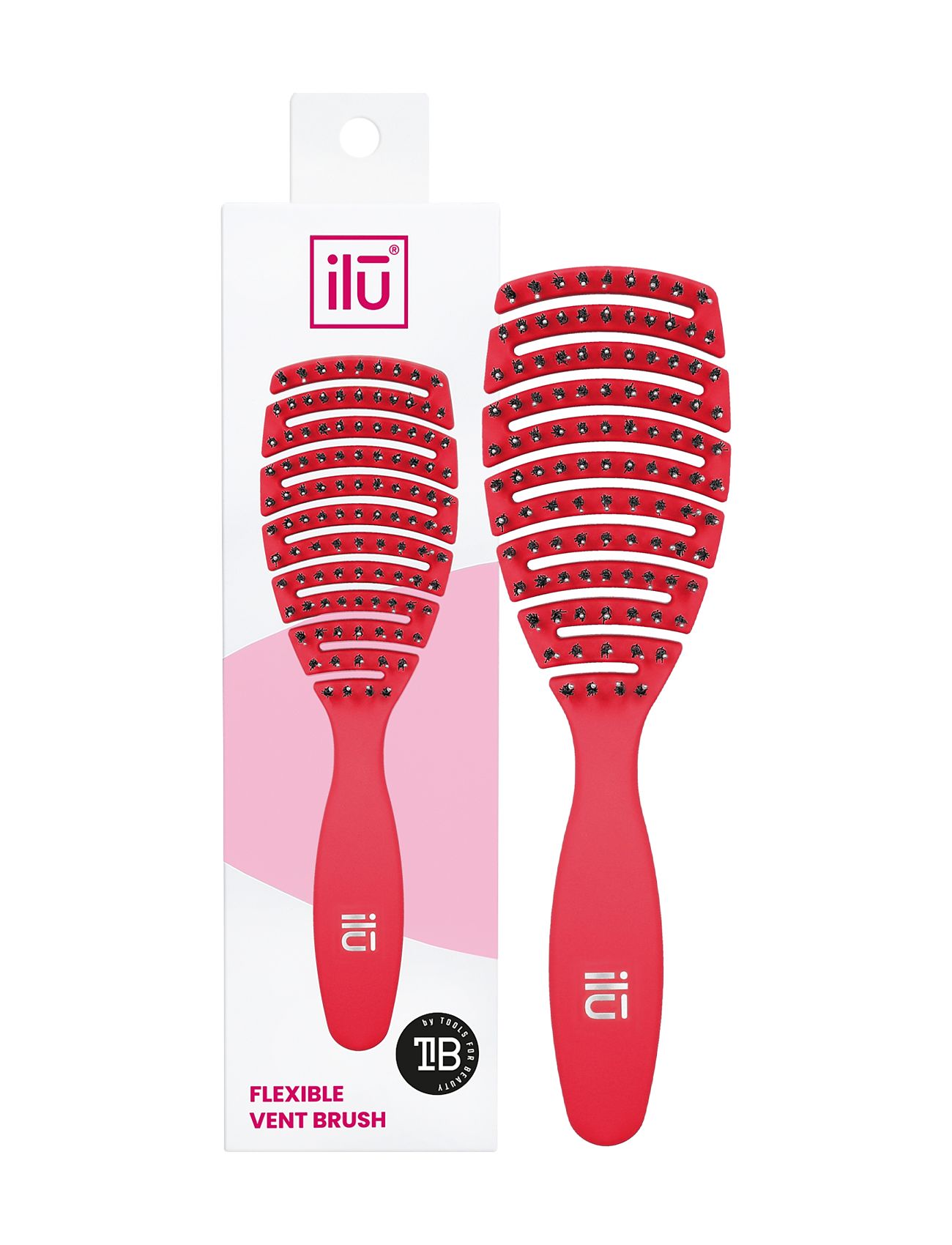 ILU Ilu Brush Easy Detangling Rose - - ONE SIZE 1
