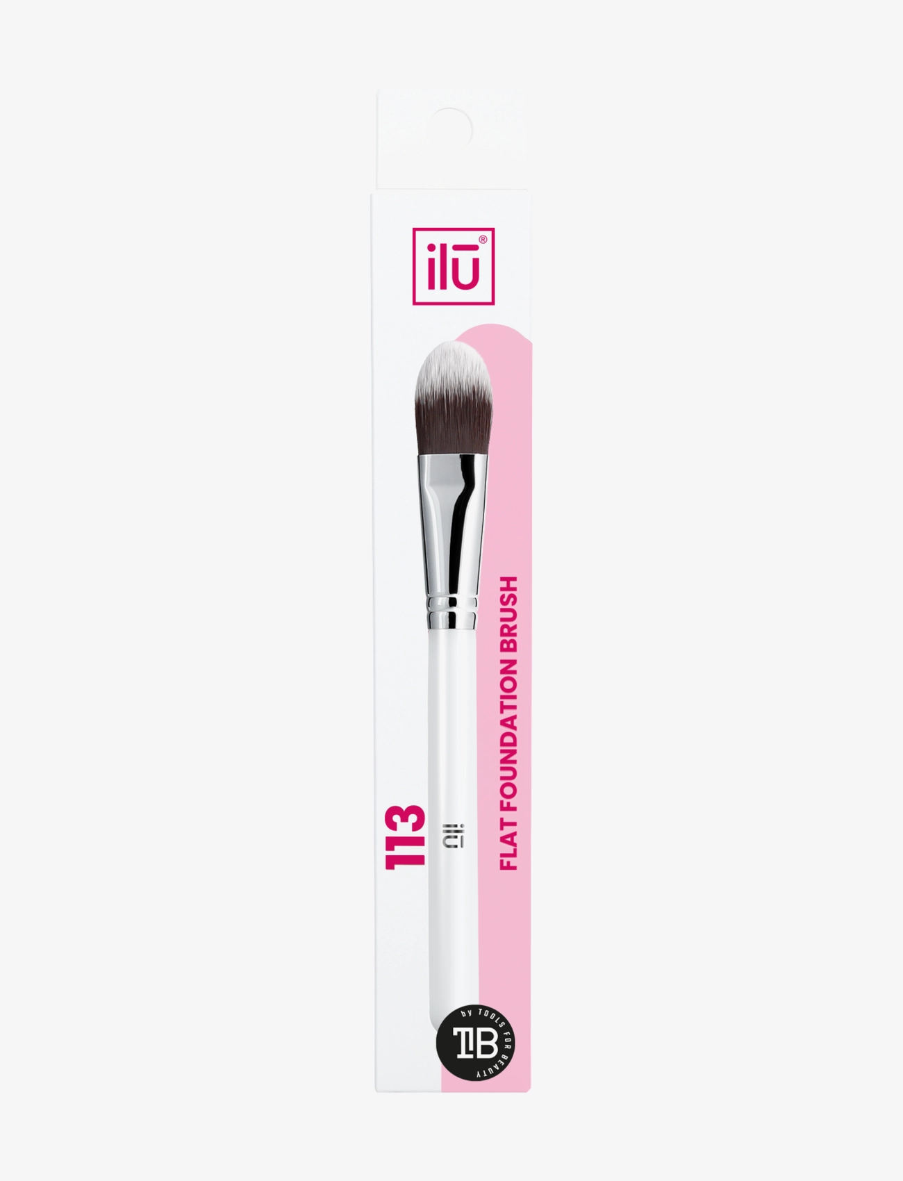 ILU ILU 113 FLAT FOUNDATION BRUSH - Makeupbørster - NO COLOR / undefined
