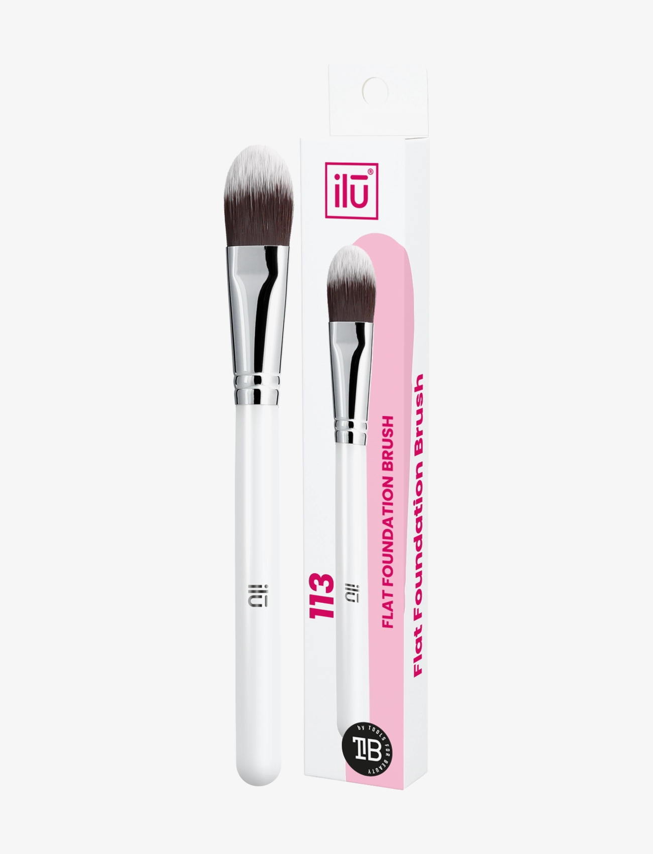 ILU - ILU 113 FLAT FOUNDATION BRUSH - makeup - no color - 2