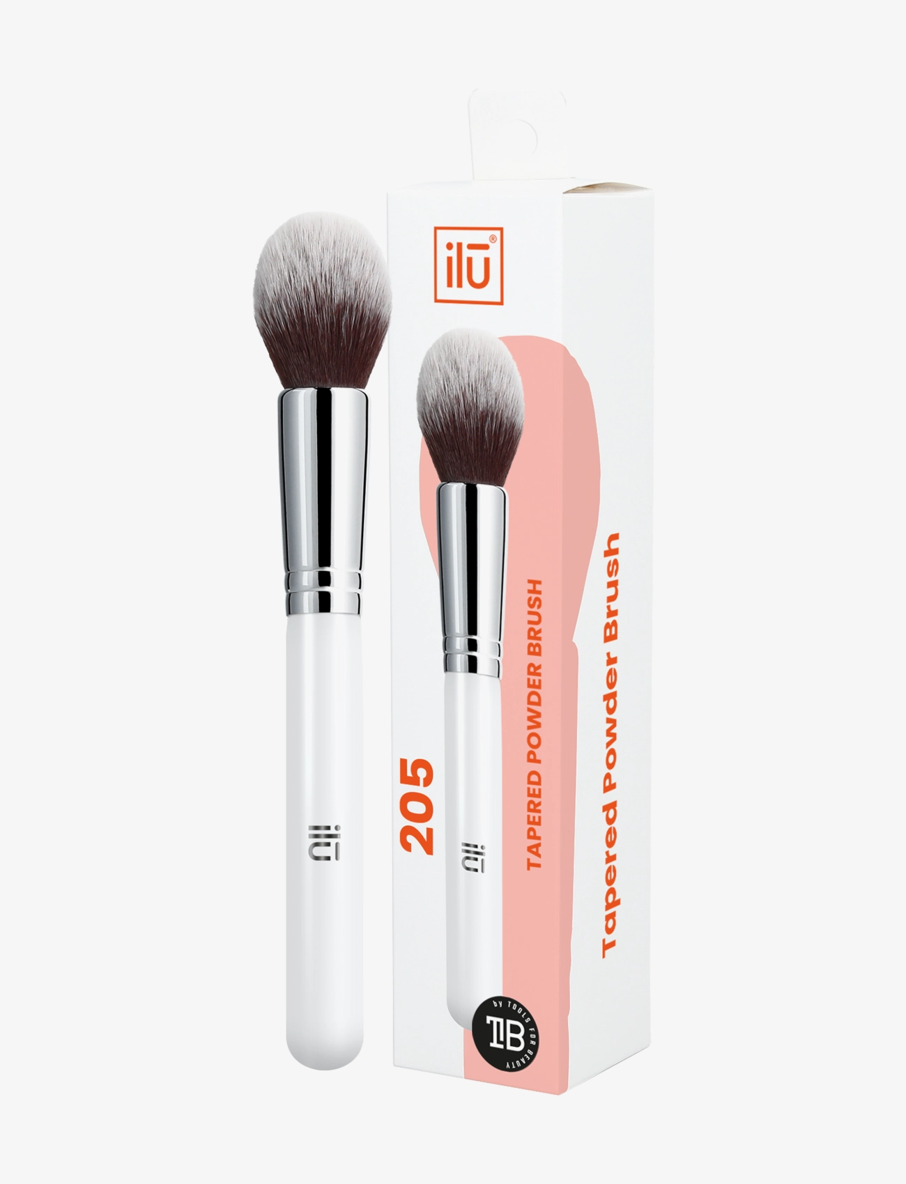 ILU - ILU 205 TAPERED POWDER BRUSH - förðunarvörur - no color - 2