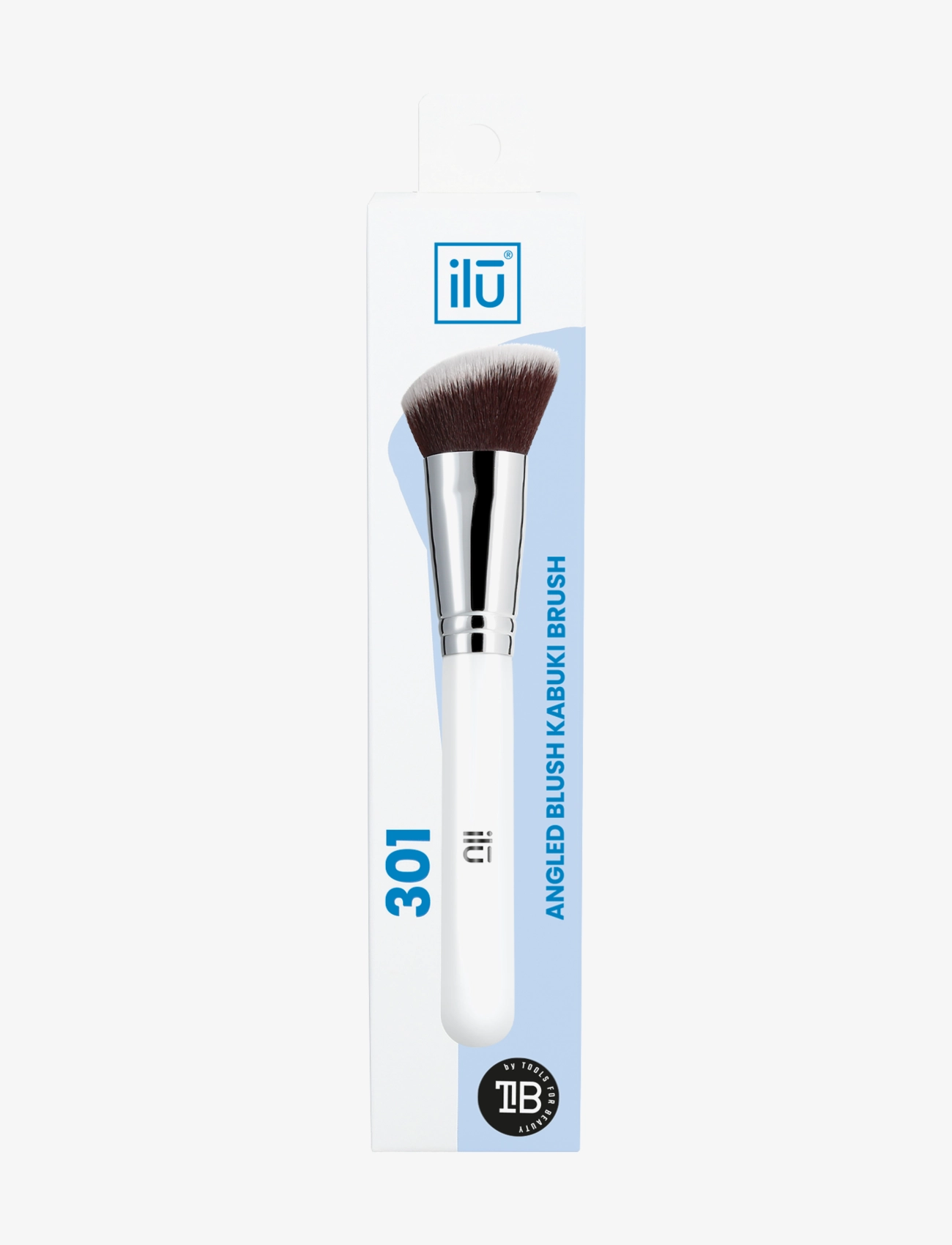 ILU ILU 301 ANGLED BLUSH KABUKI BRUSH - Ansiktsborstar - NO COLOR / undefined