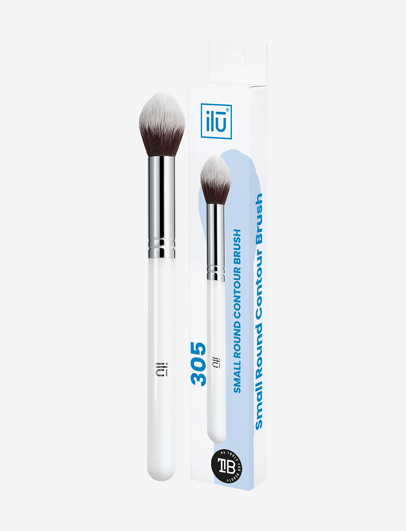 ILU - ILU 305 SMALL ROUND CONTOUR BRUSH - makeup - no color - 2