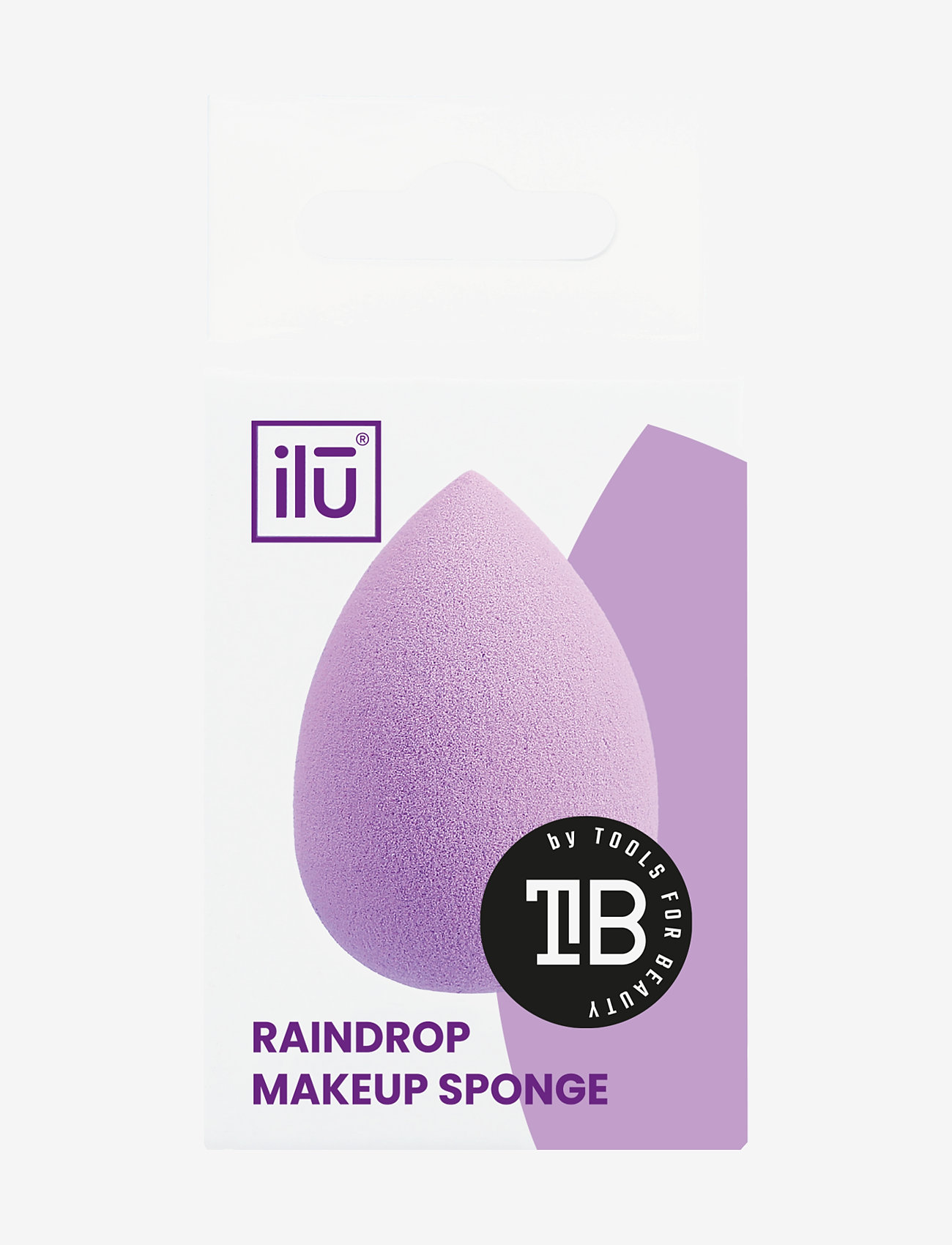 ILU ILU SPONGE RAINDROP PURPLE - Sminke - PURPLE / clear