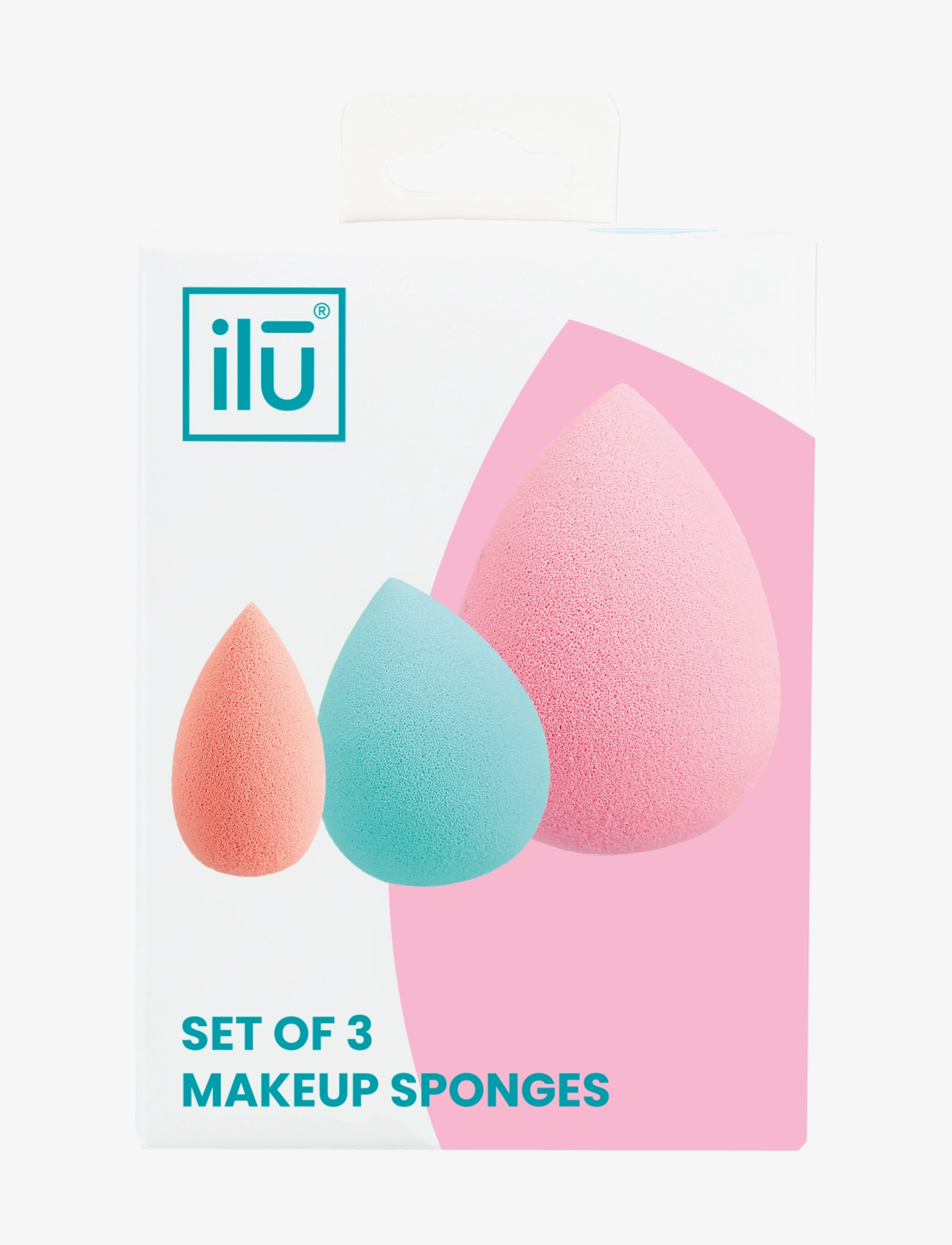 ILU ILU SPONGES MINI MEDIUM LARGE 3PCS - Makeup - NO COLOR / undefined