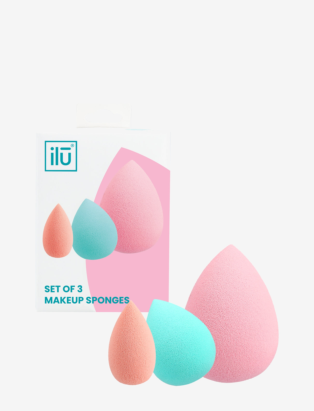 ILU - ILU SPONGES MINI MEDIUM LARGE 3PCS - makeup - no color - 5