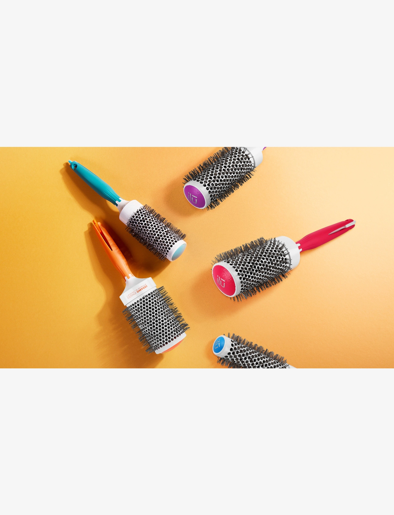 ILU - ILU BRUSH STYLING ROUND SMALL 25MM - Ümmargused harjad - no color - 5
