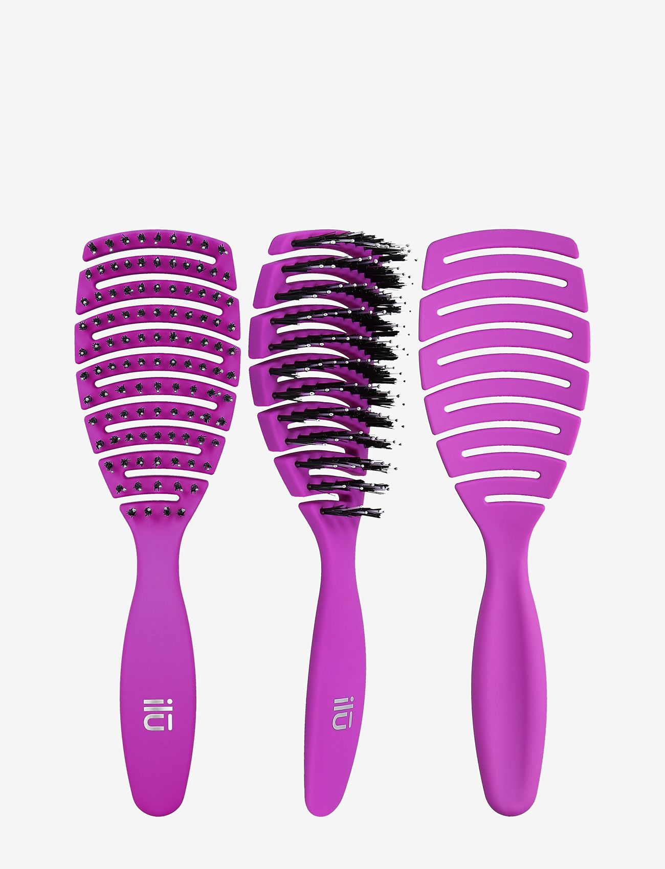 ILU - ILU BRUSH EASY DETANGLING PURPLE - utredningsborste - no color - 1
