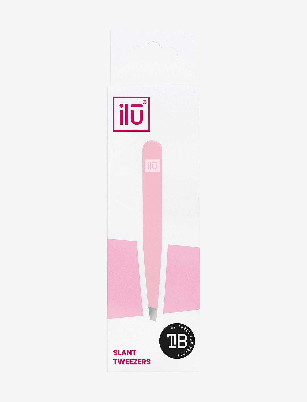 ILU TWEEZERS SLANT, PINK