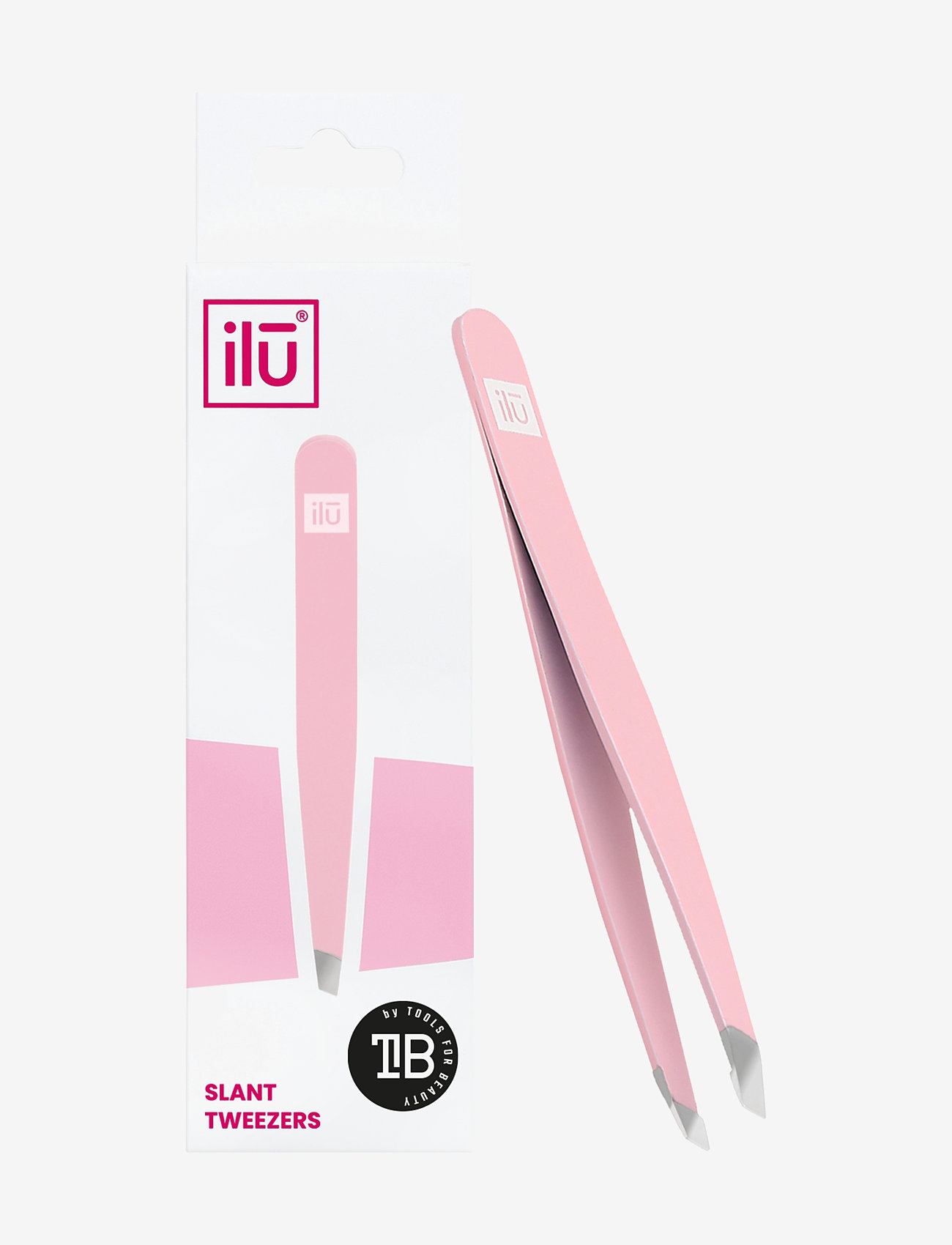 ILU - ILU TWEEZERS SLANT, PINK - pink - 2