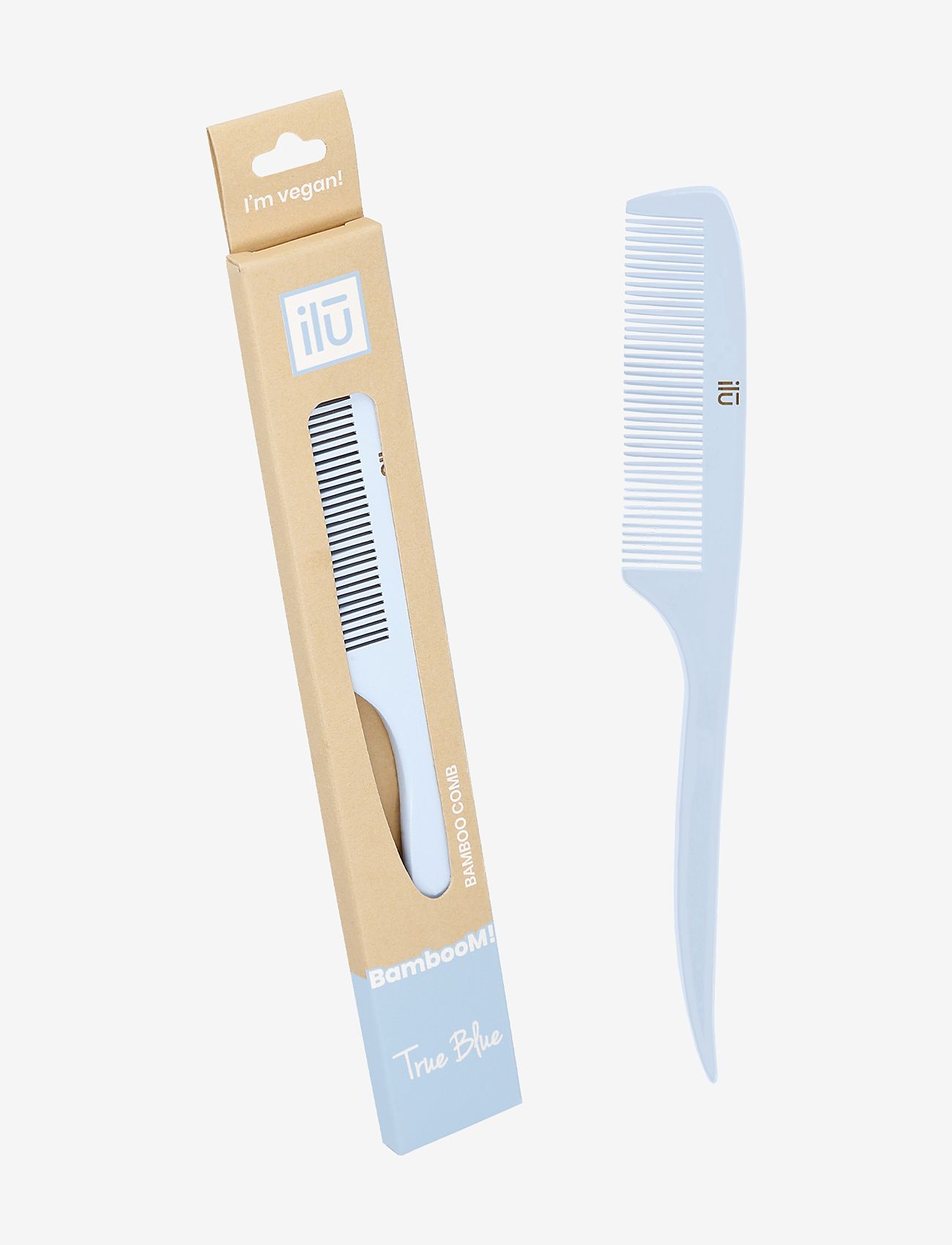 ILU - ILU COMB BAMBOOM TRUE BLUE - combs - no color - 5