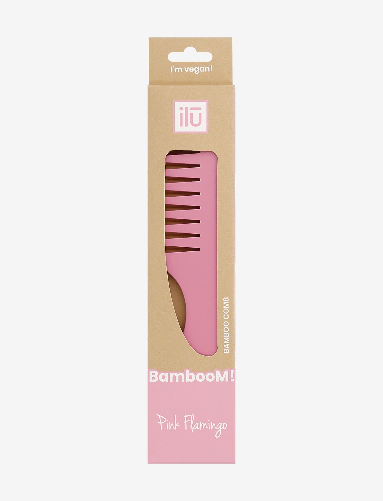 ILU - ILU COMB BAMBOOM PINK FLAMINGO - combs - no color - 5