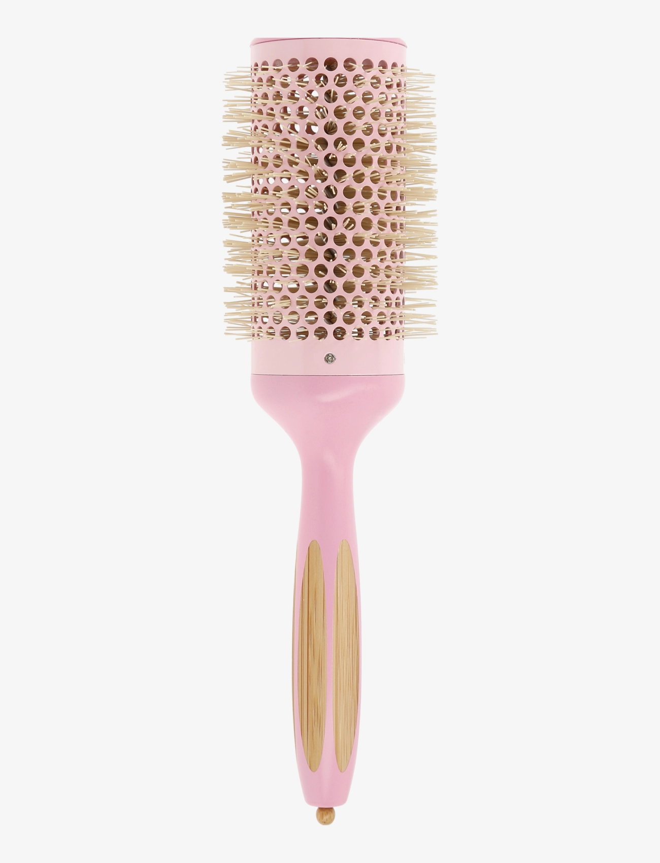 ILU Brush Bamboom Round 52Mm, Rund børste, Nude, Str: ONE SIZE