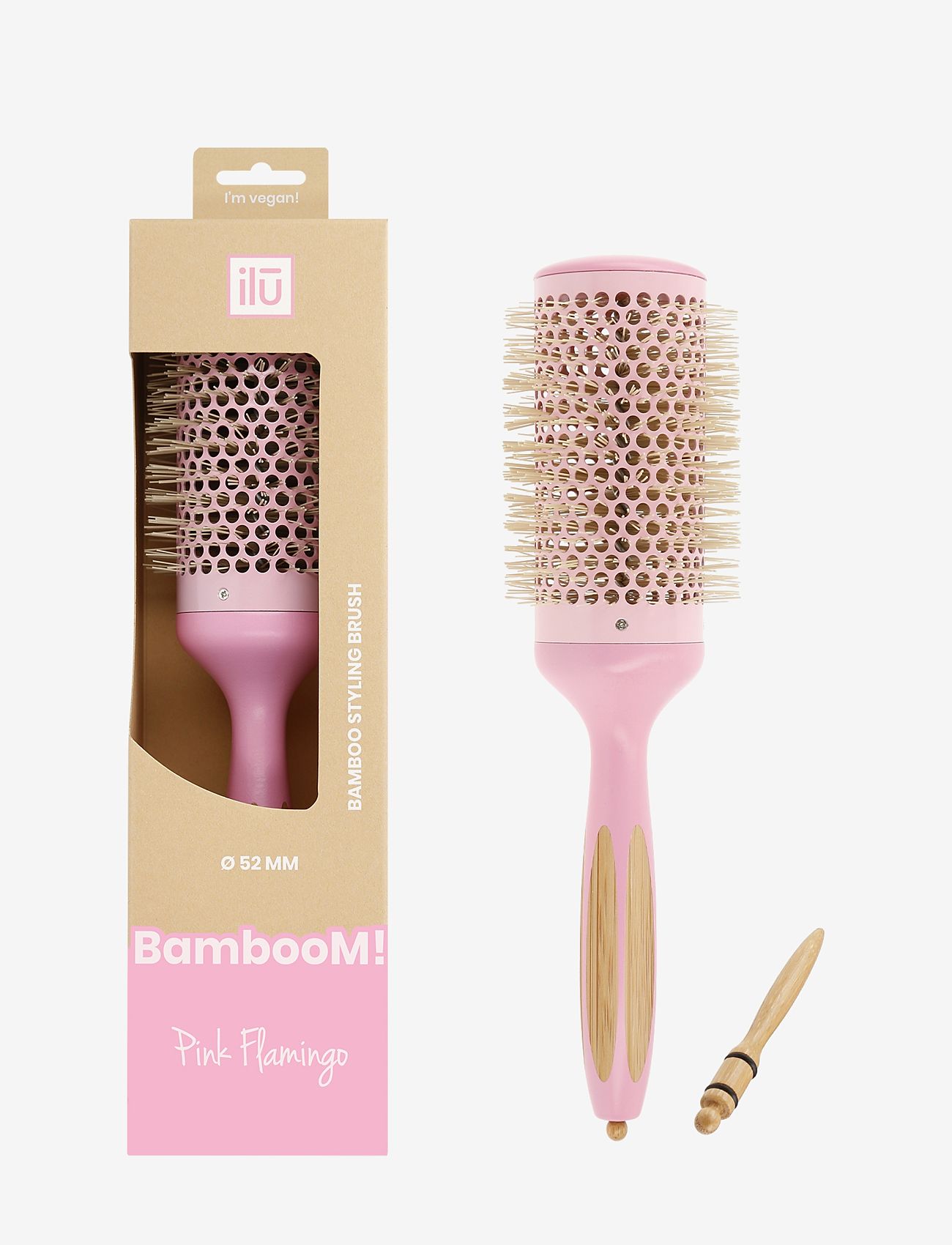 ILU - ILU BRUSH BAMBOOM ROUND 52MM - round brush - no color - 5
