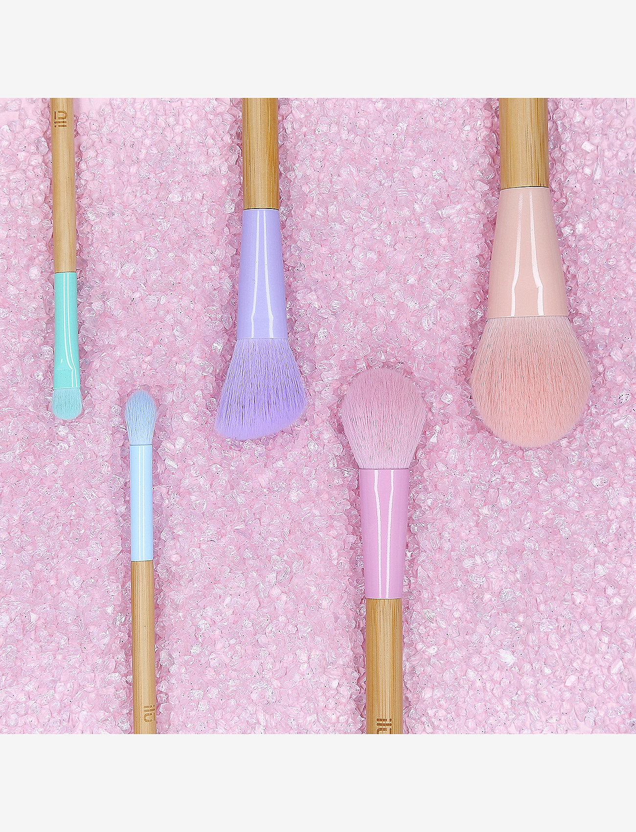 ILU - ILU BRUSH 5PCS+BAMBOO TUBE SET - makeup - no color - 2