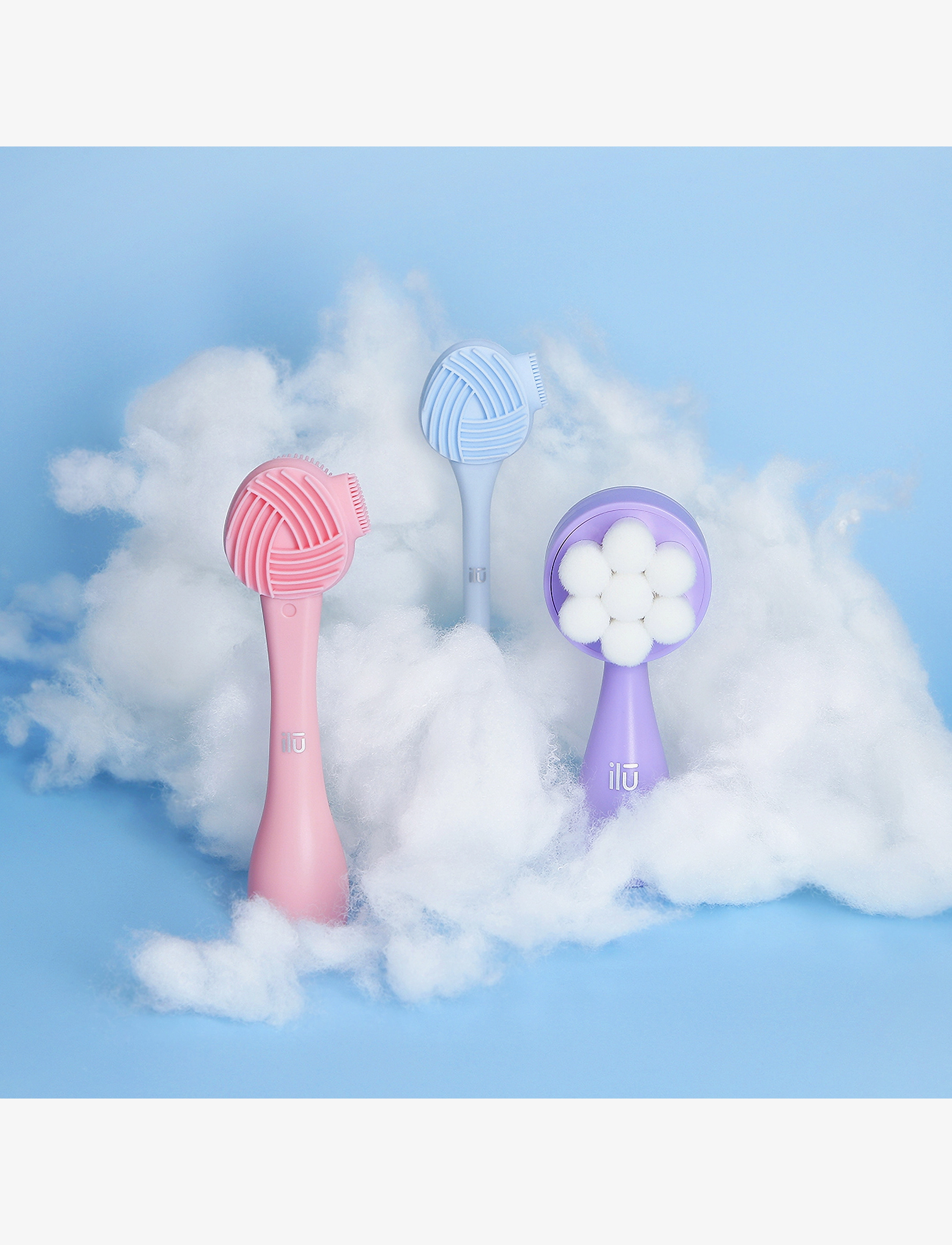 ILU - ILU FACE CLEANSING BRUSH PURPLE - no color - 5