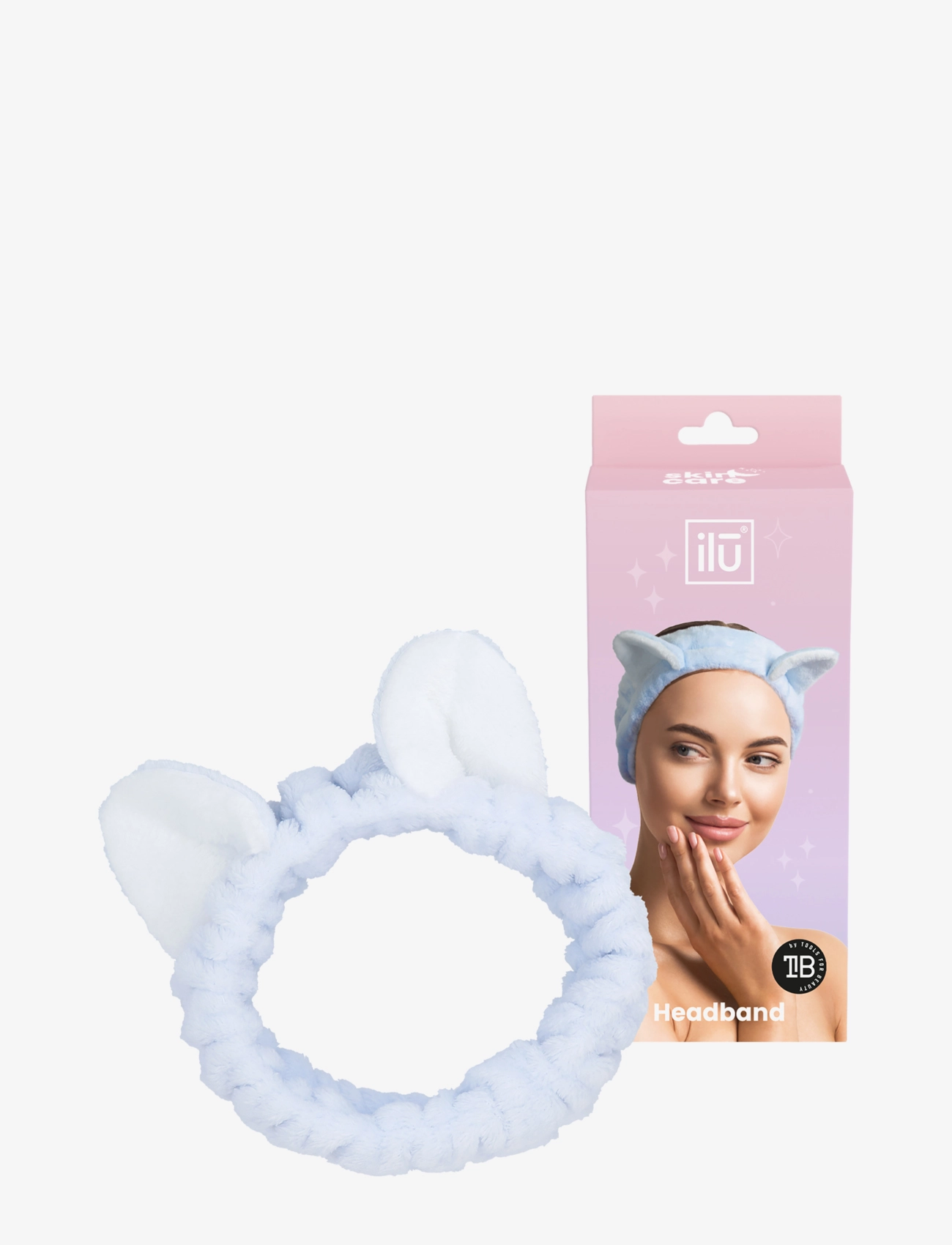 ILU ILU HEADBAND BLUE - Hudpleje - BLUE / clear