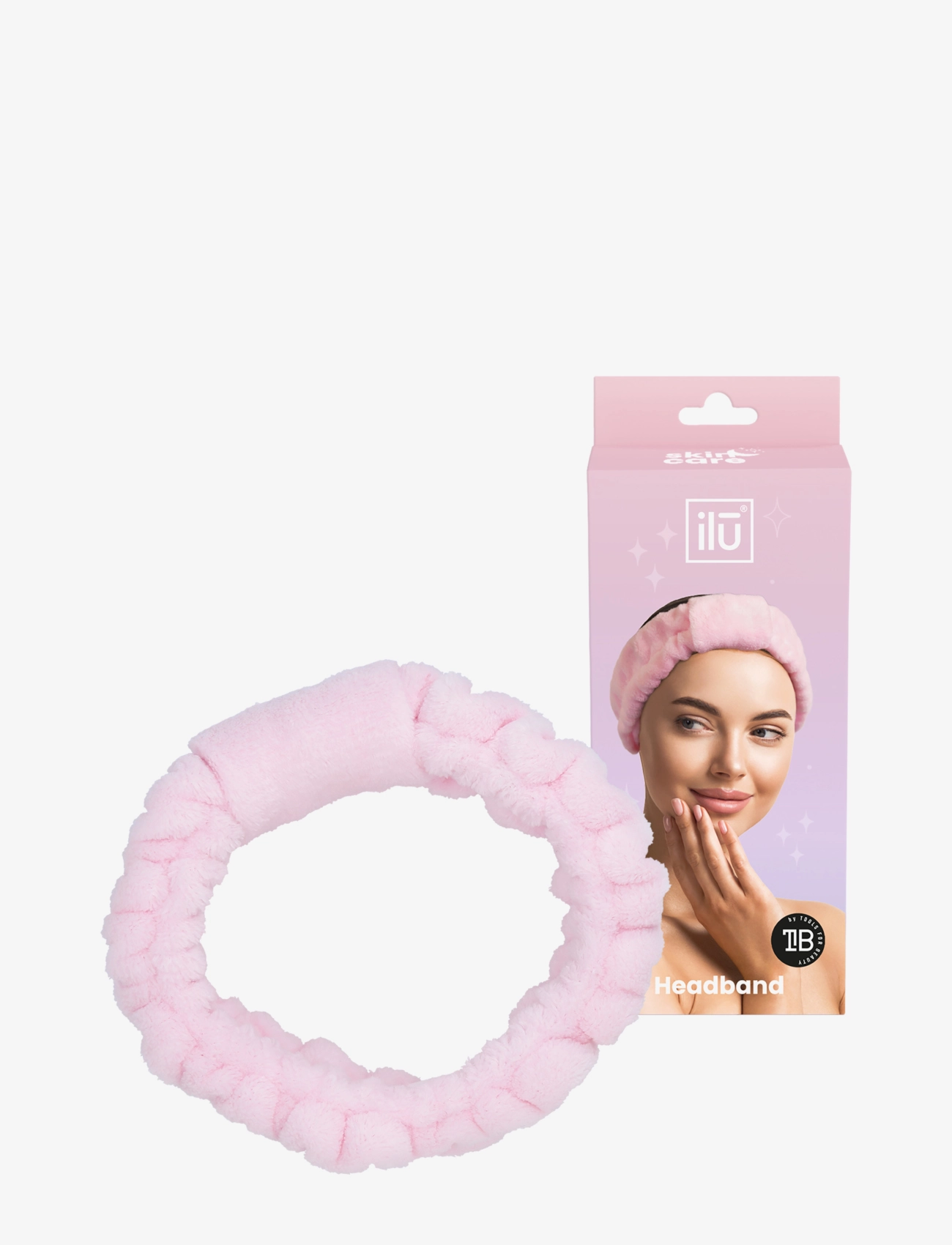 ILU ILU HEADBAND PINK - Ansiktsrengöring - NO COLOR / undefined