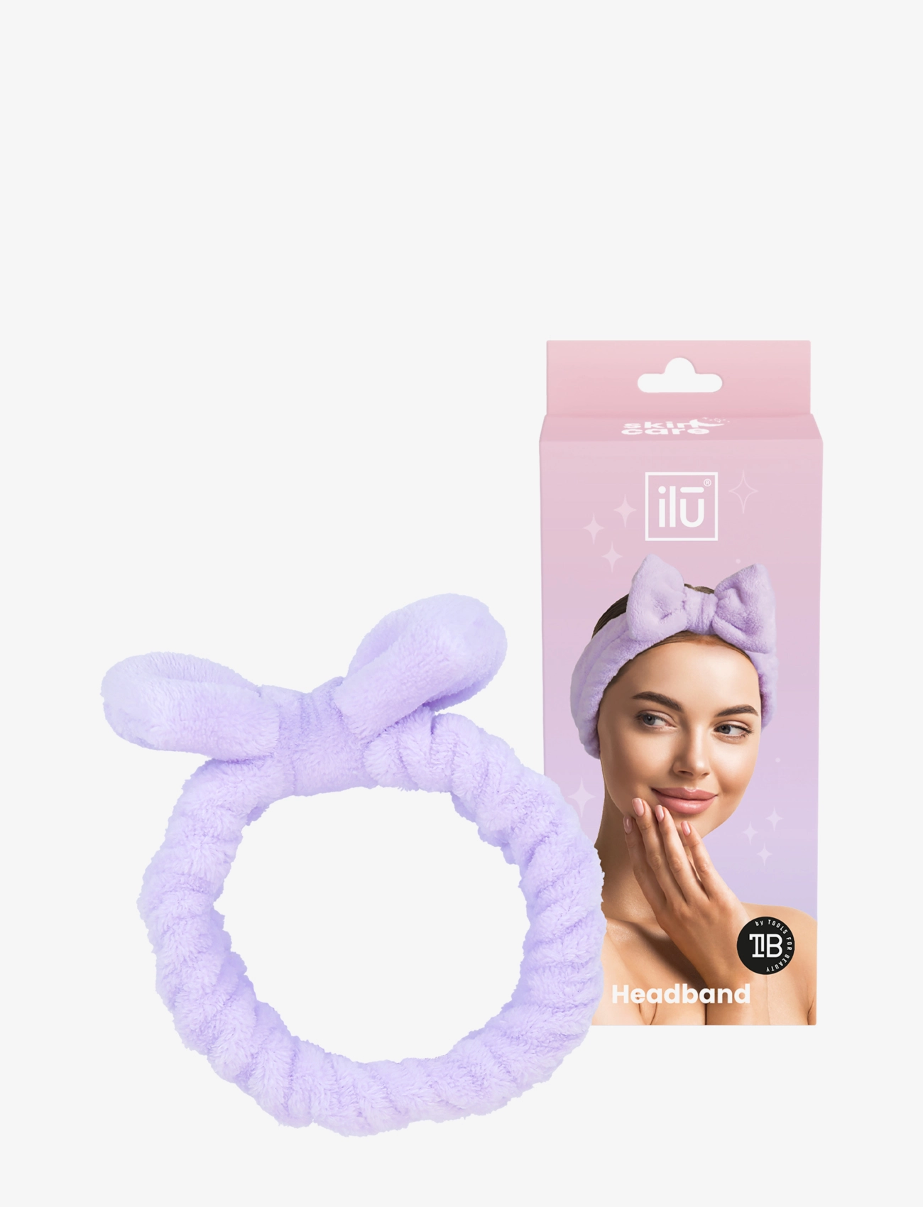 ILU ILU HEADBAND PURPLE - Hudpleje - PURPLE / clear