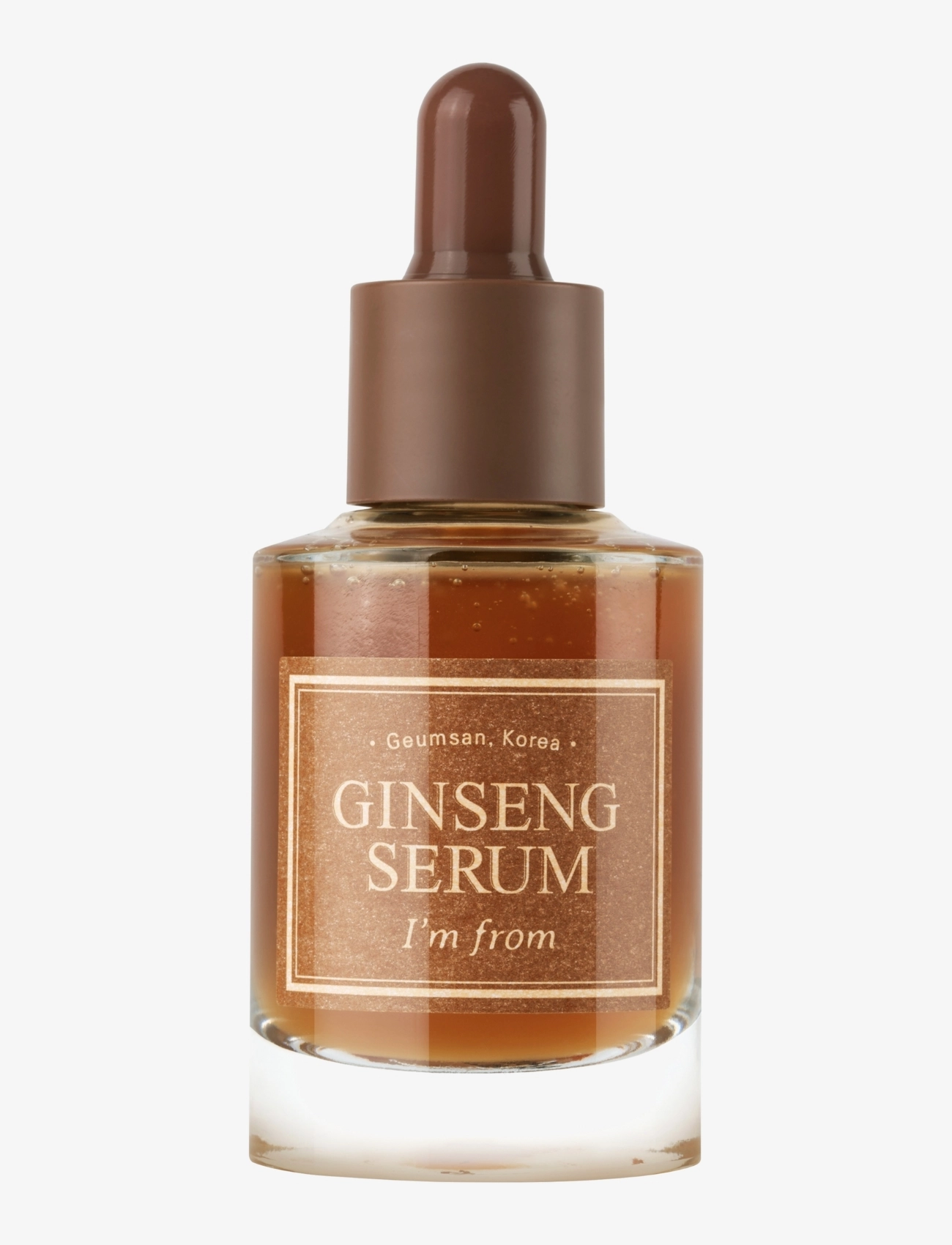 I'm From I'm From Ginseng Serum 30ml - Hyaluronsyra - BROWN / clear
