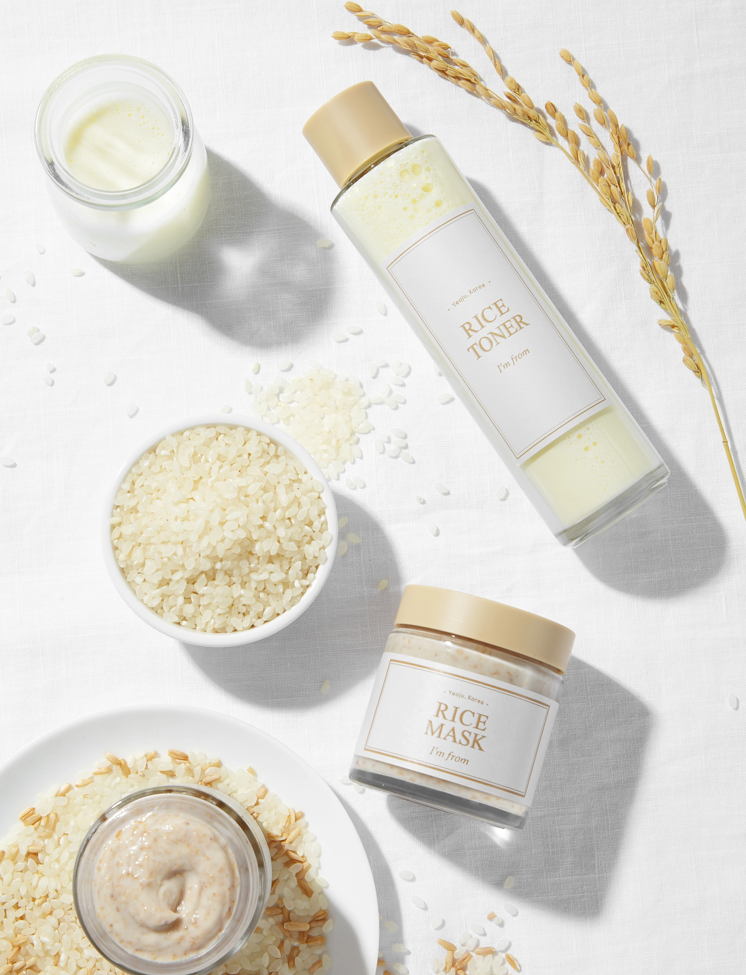 I'm From - I'm From Rice Toner 150ml - essence - white - 5