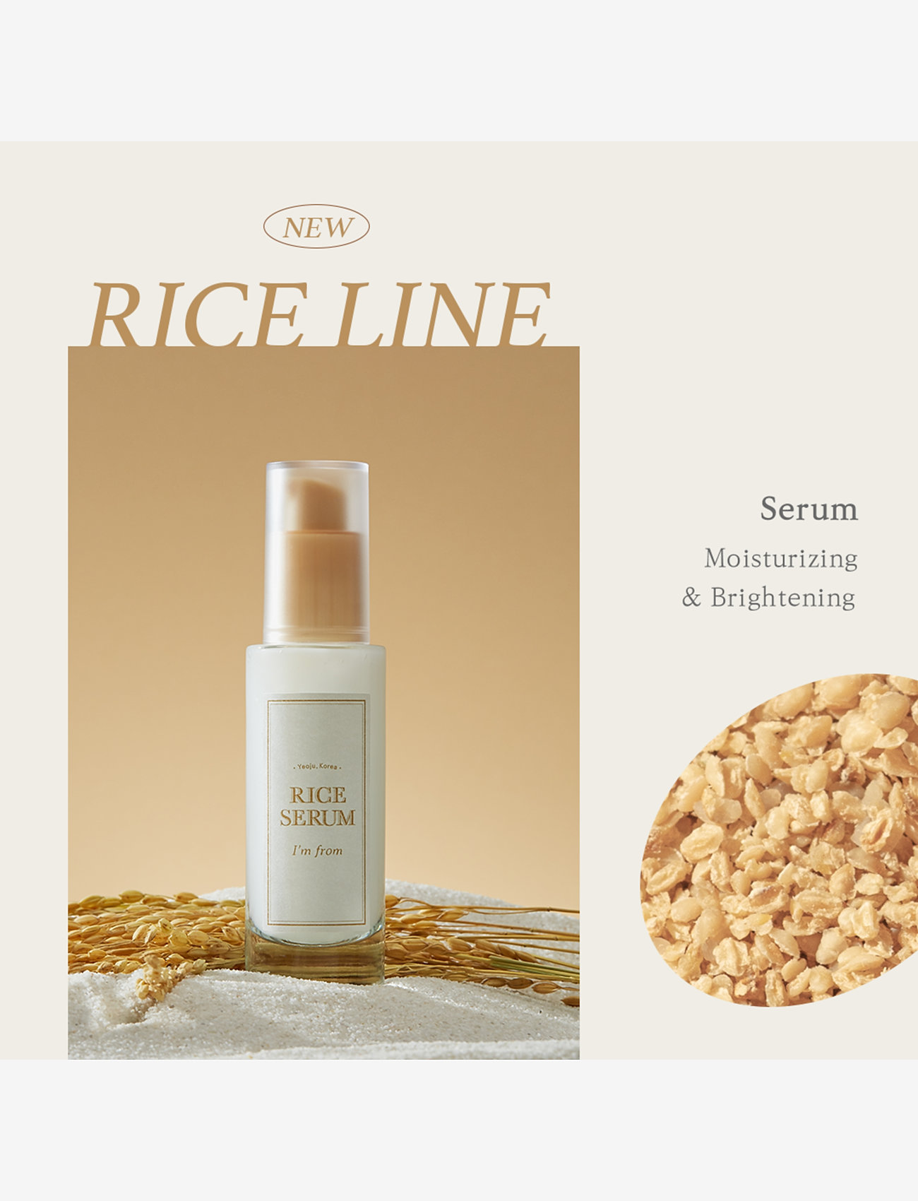 I'm From - I'm From Rice Serum 30ml - serum - white - 2