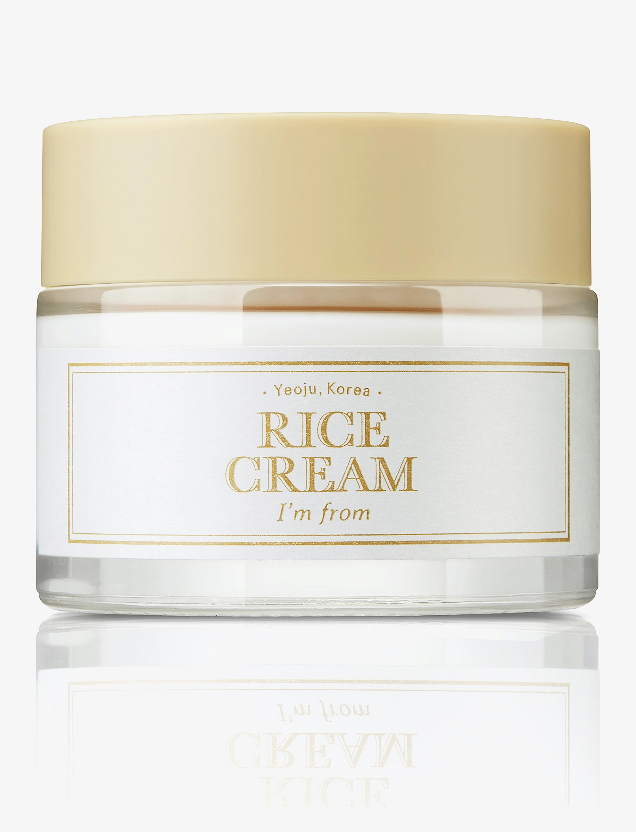 I'm From I'm From Rice Cream 50g - Hudvård - WHITE / clear