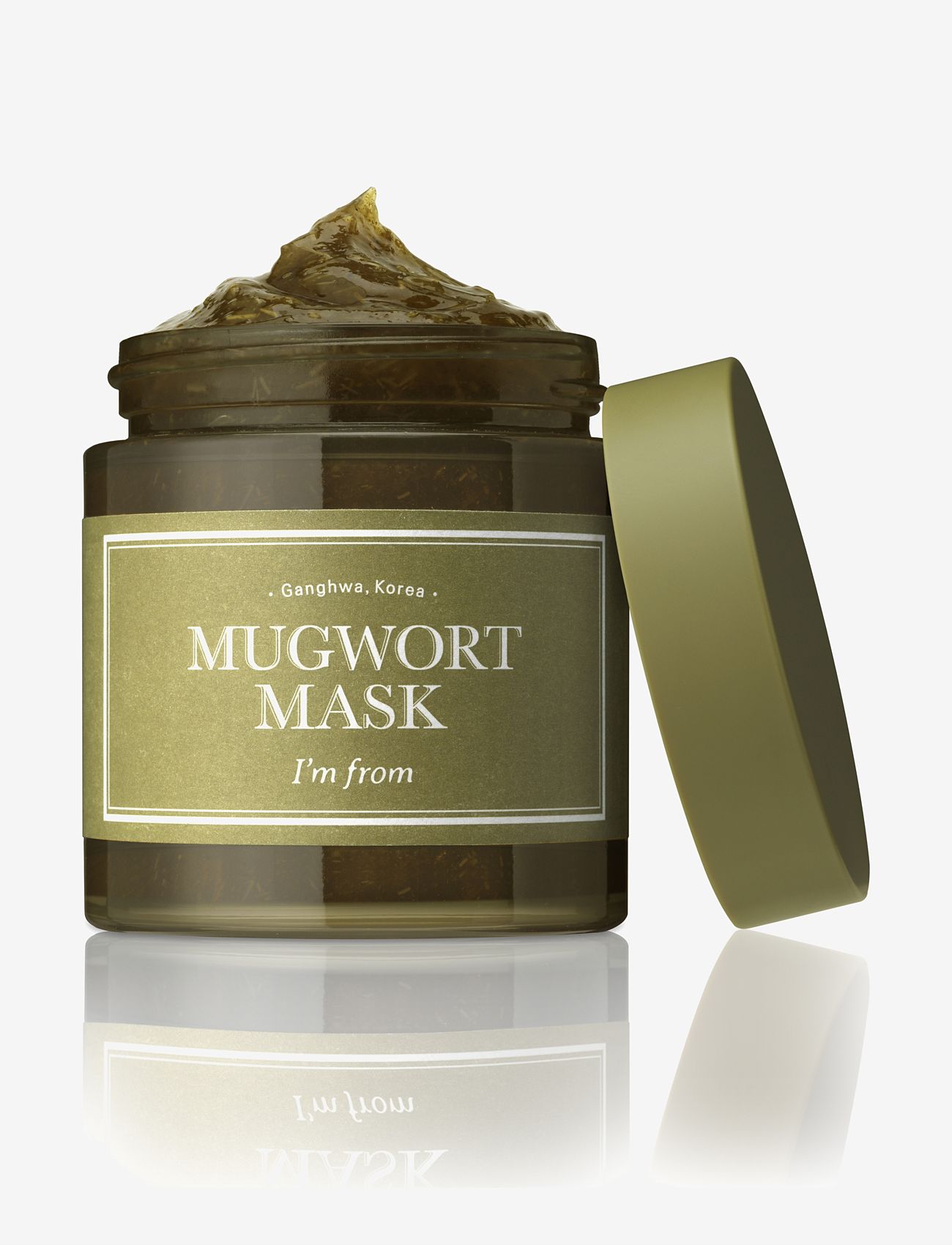 I'm From - I'm From Mugwort Mask 110g - rakagefandi maskar - brown - 1